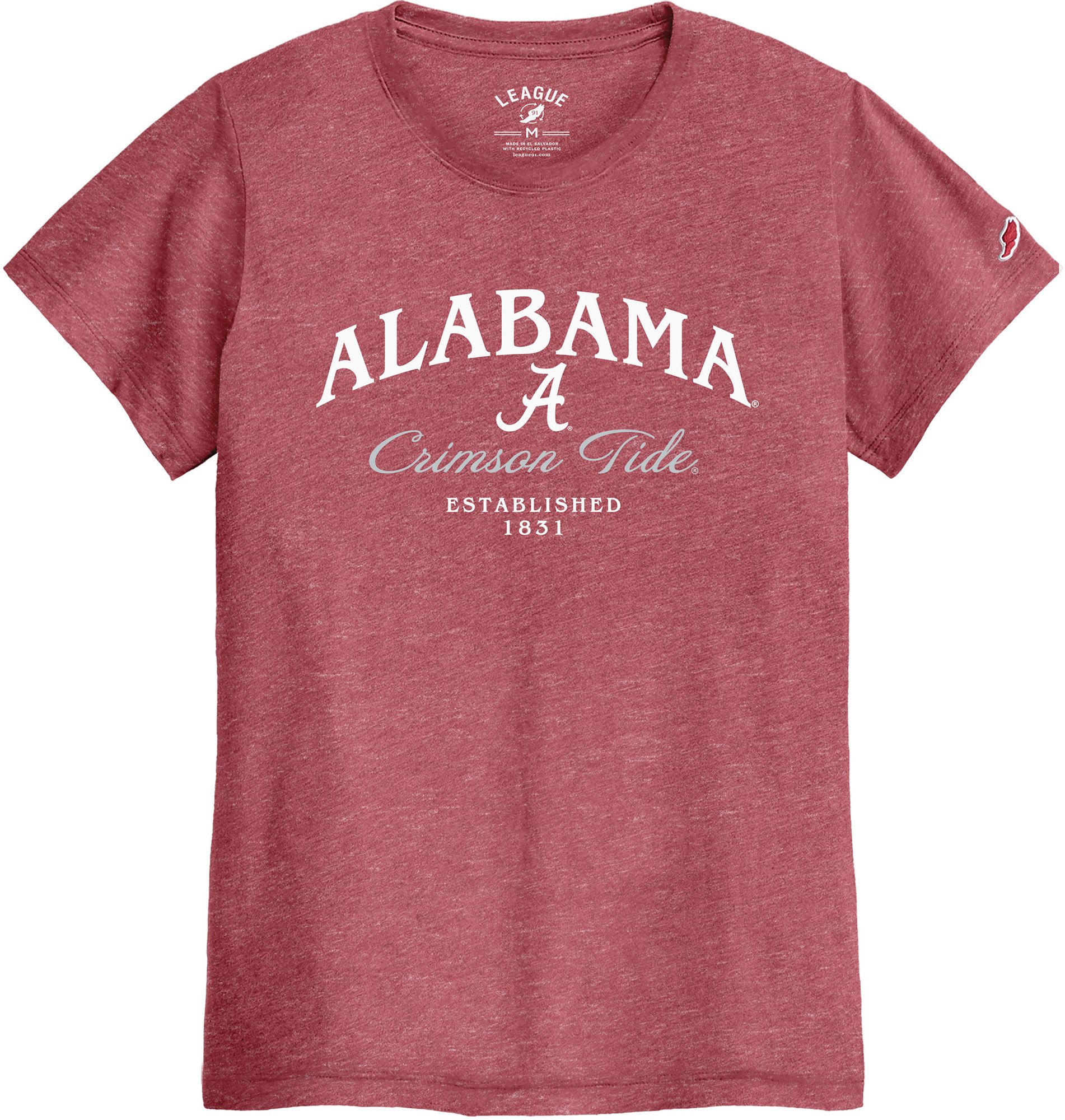 League-Legacy Women's Alabama Crimson Tide Crimson Everyday Fan Intramural T-Shirt