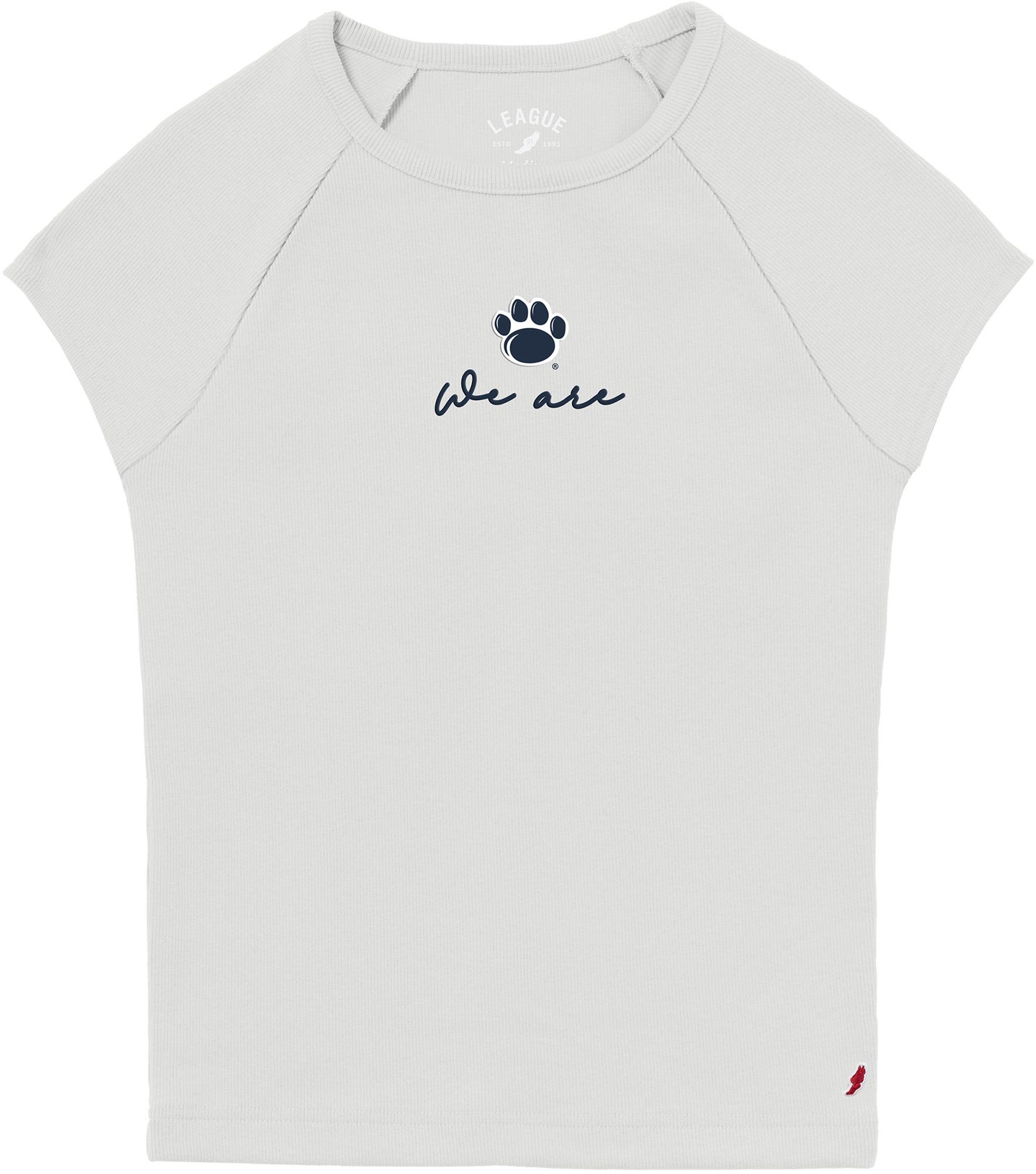 League-Legacy Women's Penn State Nittany Lions White Retro T-Shirt