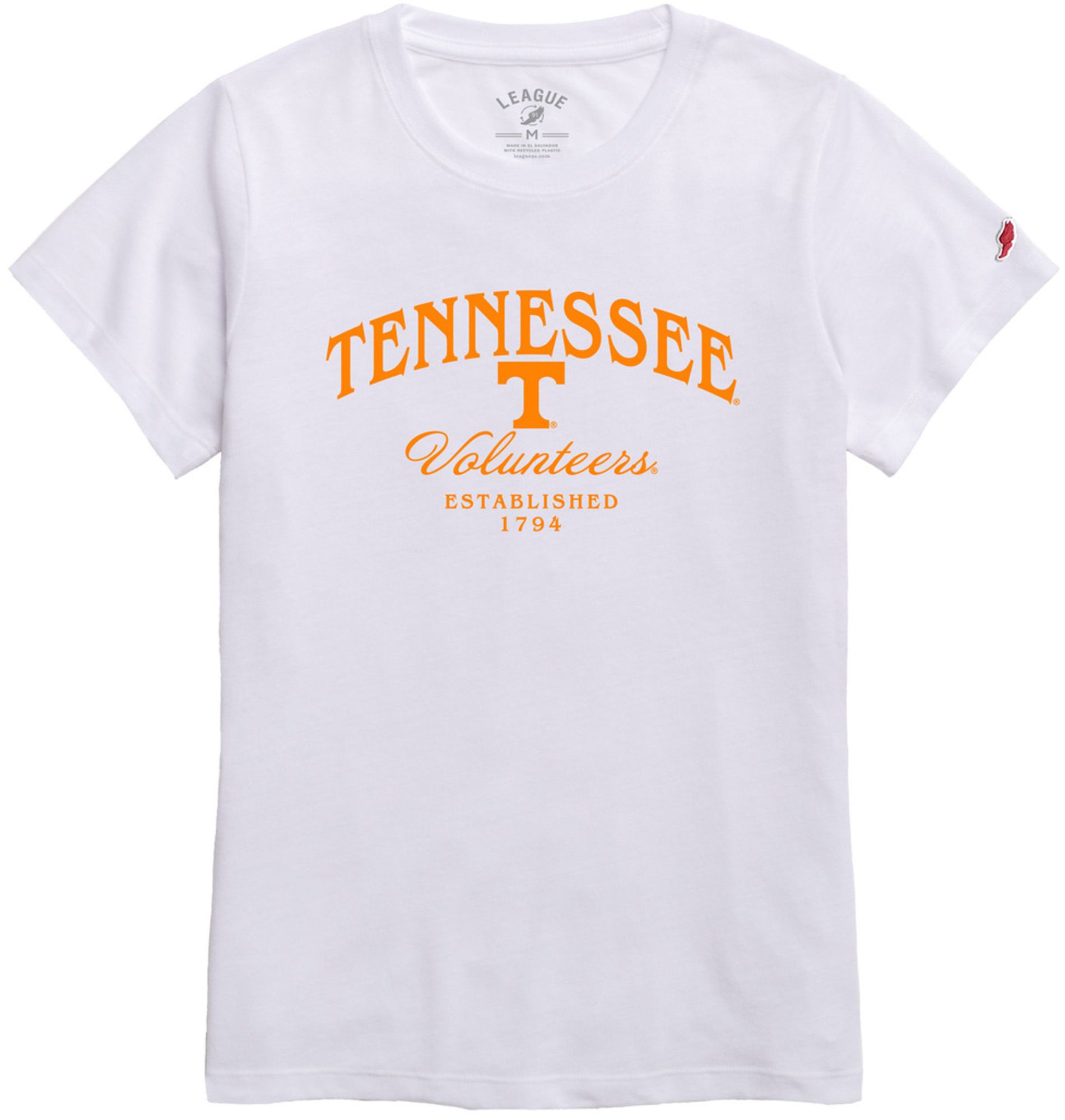 League-Legacy Women's Tennessee Volunteers White Everyday Fan Intramural T-Shirt