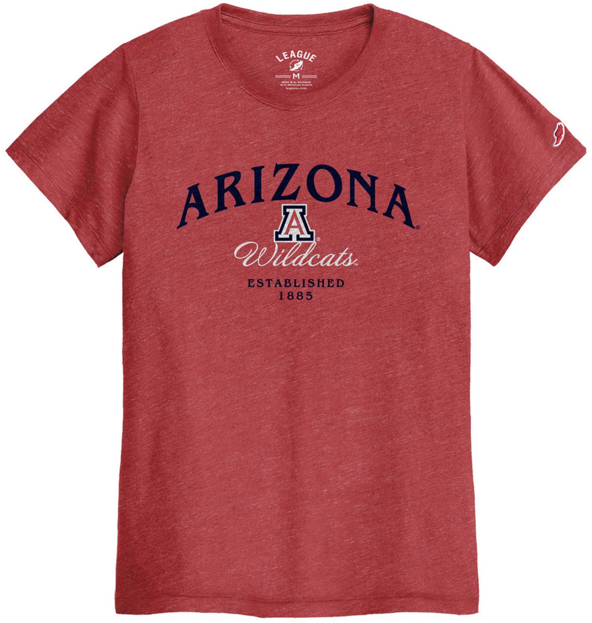 League-Legacy Women's Arizona Wildcats Red Everyday Fan Intramural T-Shirt