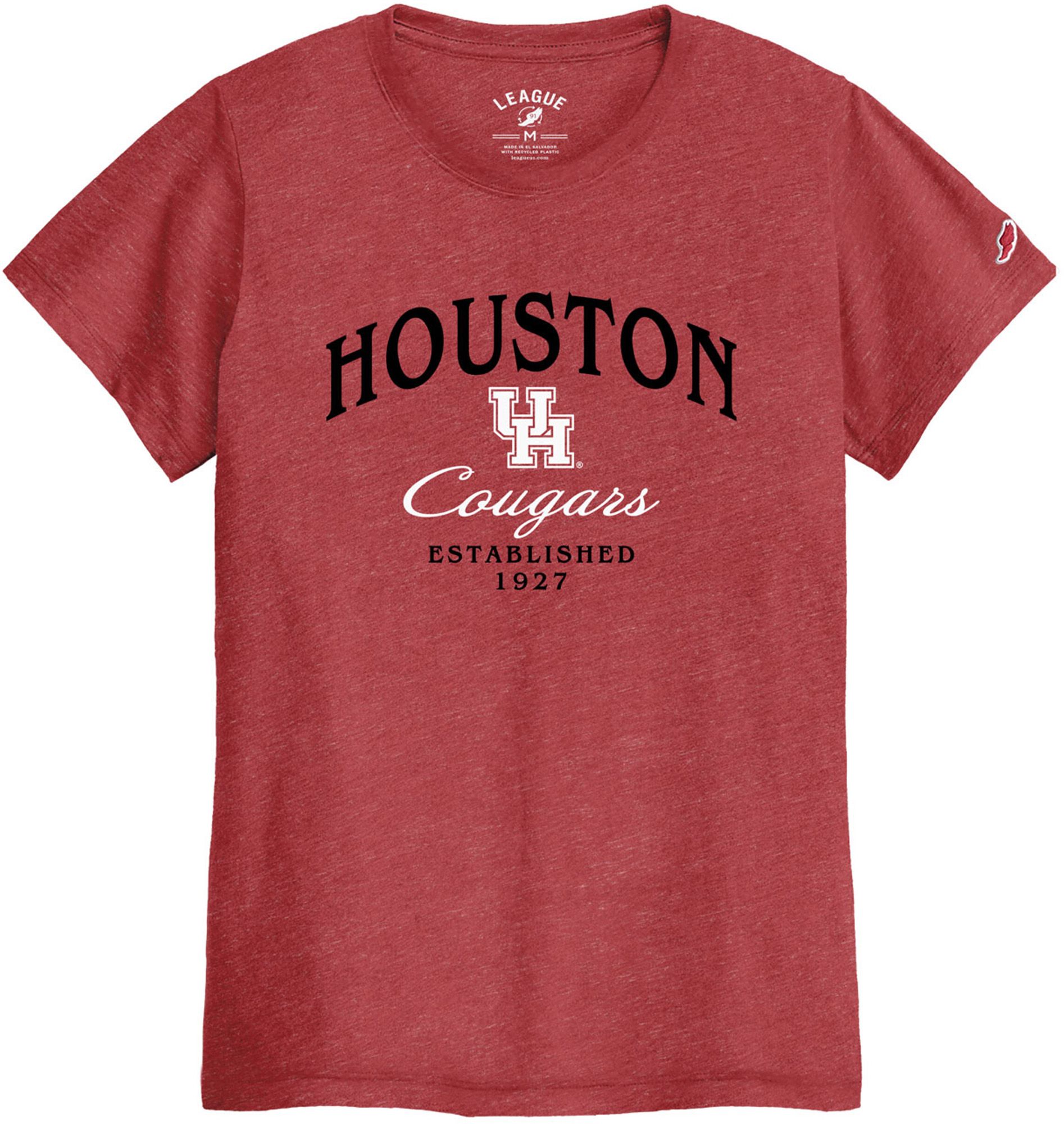 League-Legacy Women's Houston Cougars Red Everyday Fan Intramural T-Shirt