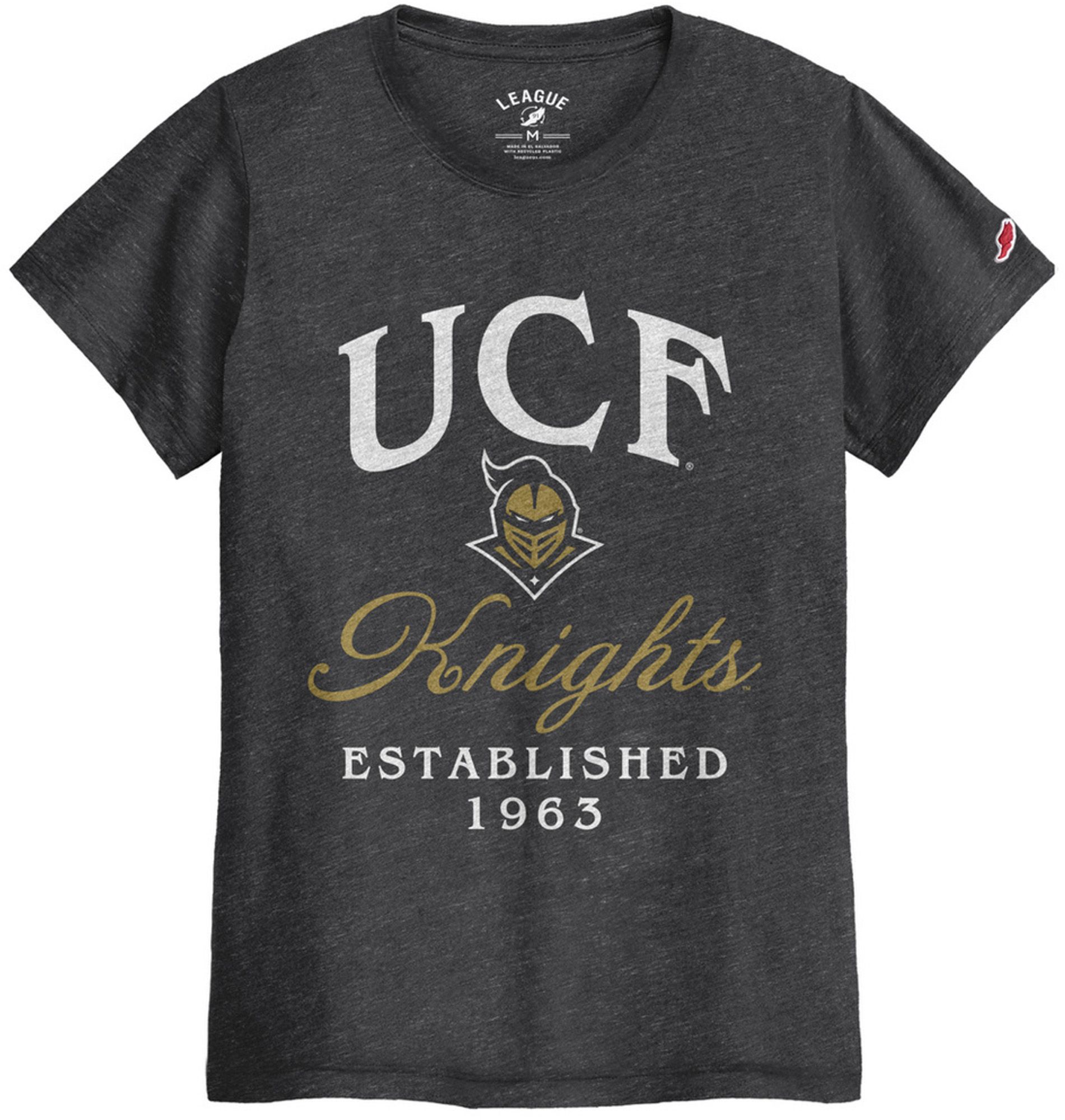 League-Legacy Women's UCF Knights Black Everyday Fan Intramural T-Shirt