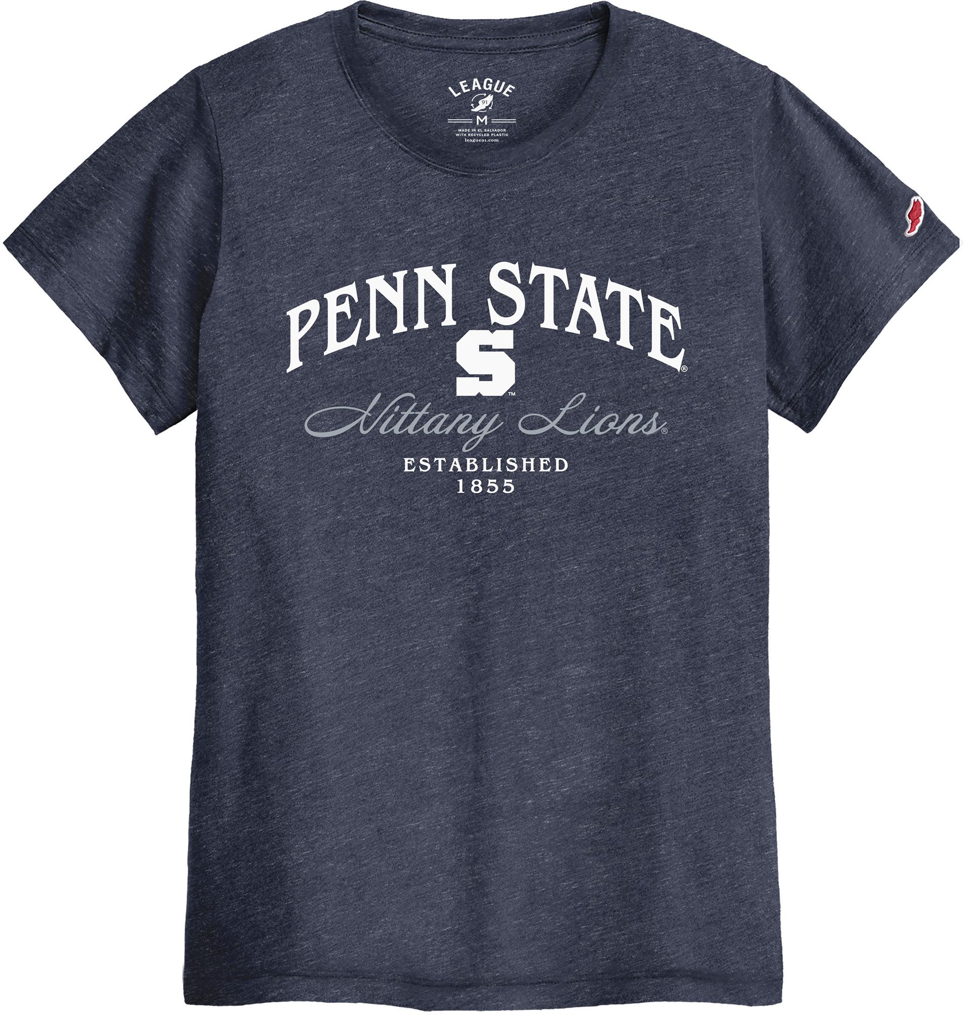 League-Legacy Women's Penn State Nittany Lions Navy Everyday Fan Intramural T-Shirt