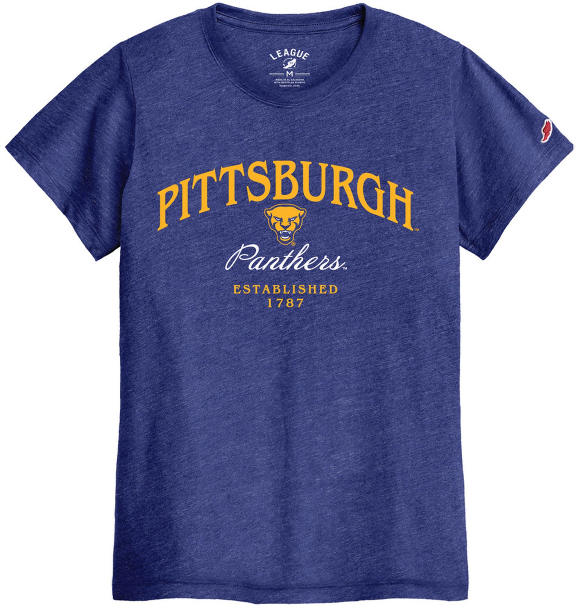 League-Legacy Women's Pitt Panthers Royal Everyday Fan Intramural T-Shirt