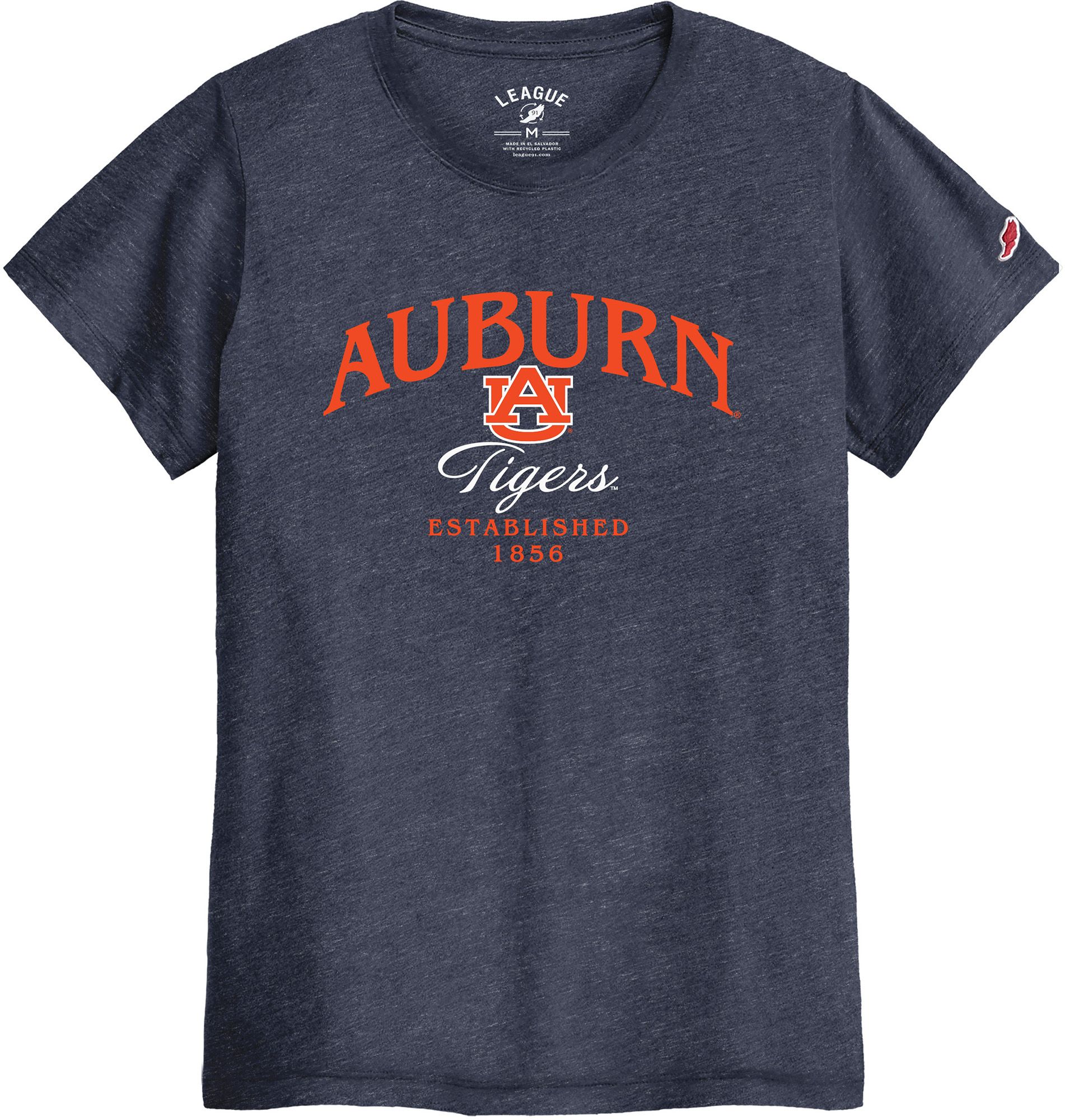 League-Legacy Women's Auburn Tigers Navy Everyday Fan Intramural T-Shirt