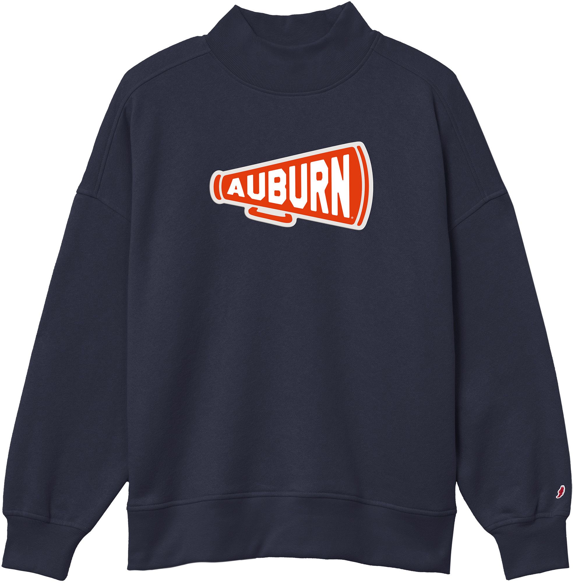 League-Legacy Women's Auburn Tigers Navy Diana Mockneck Sweatshirt