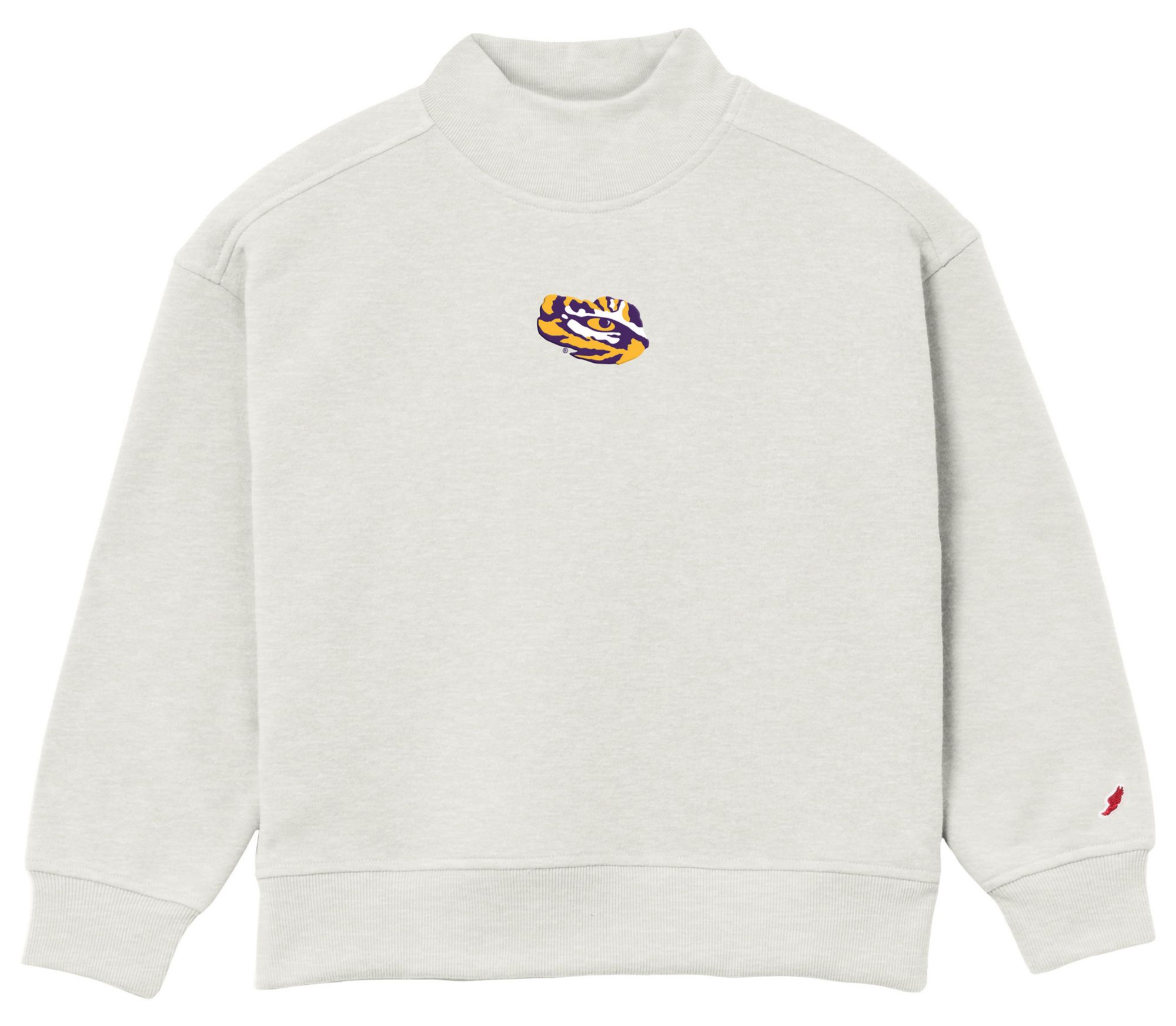 League-Legacy Youth LSU Tigers Diana Mockneck Sweatshirt