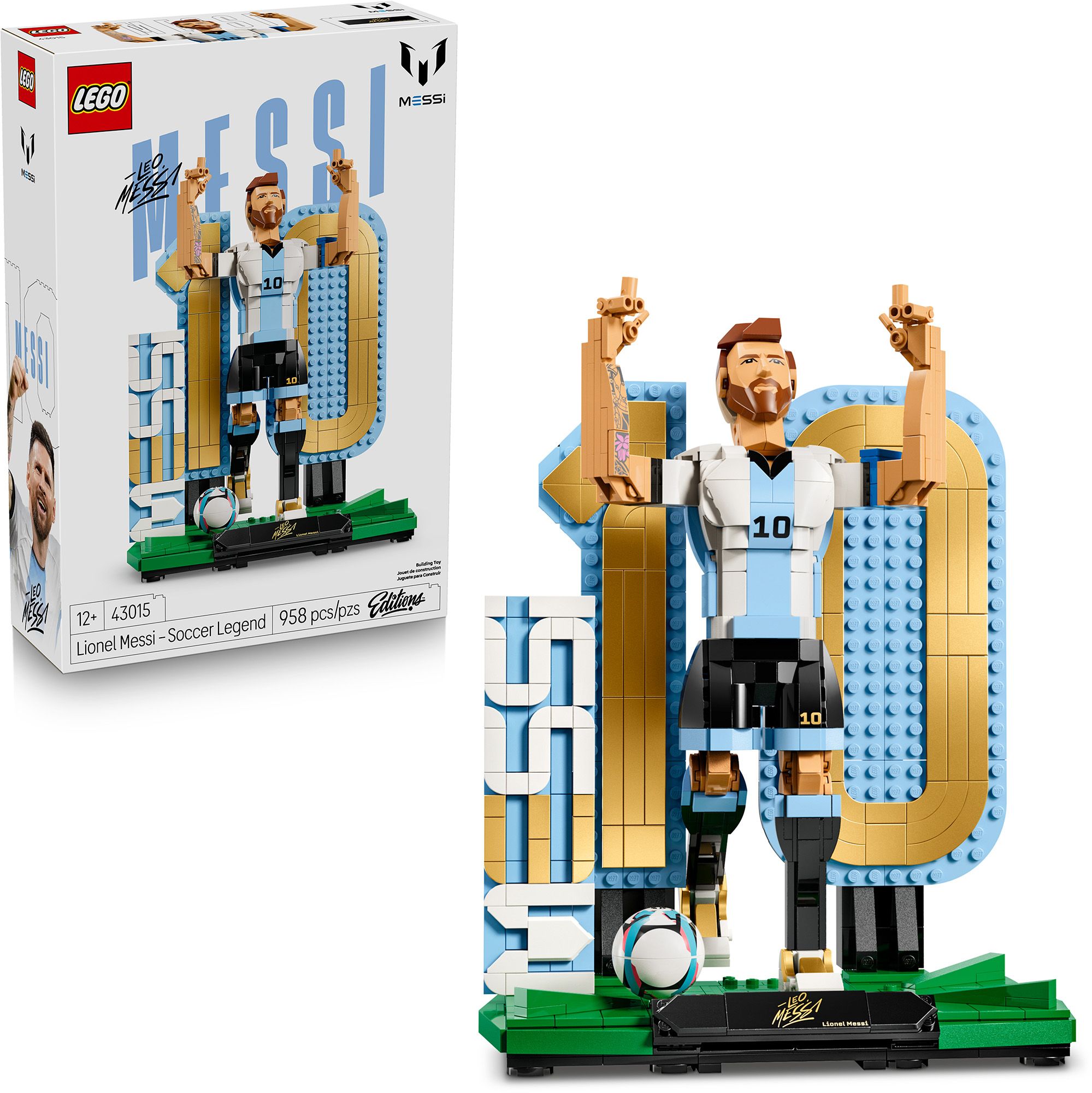LEGO Editions Sports Lionel Messi – Soccer Legend