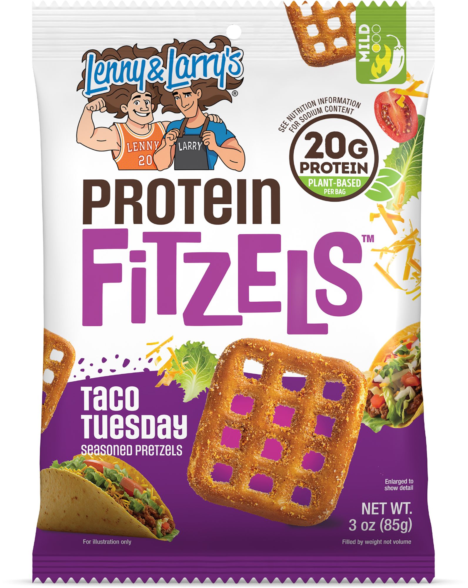 Lenny & Larry Buffalo Fitzels 3 oz. Pack