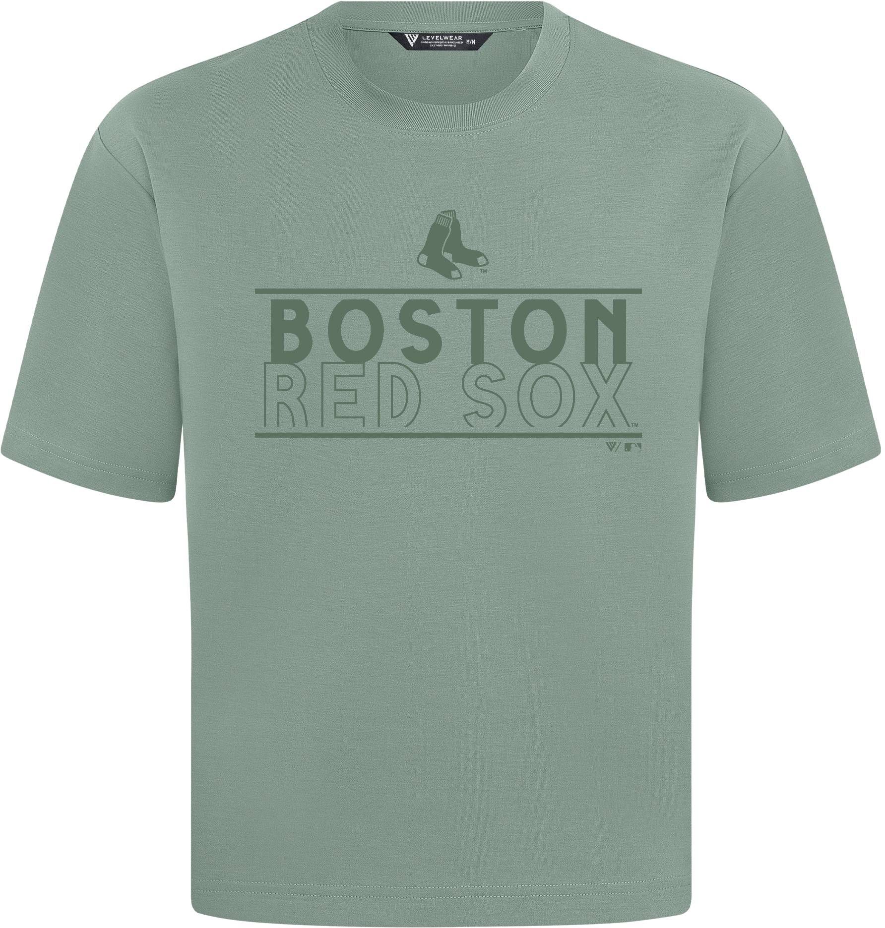 Levelwear Men's Boston Red Sox Luxe Wordmark T-Shirt