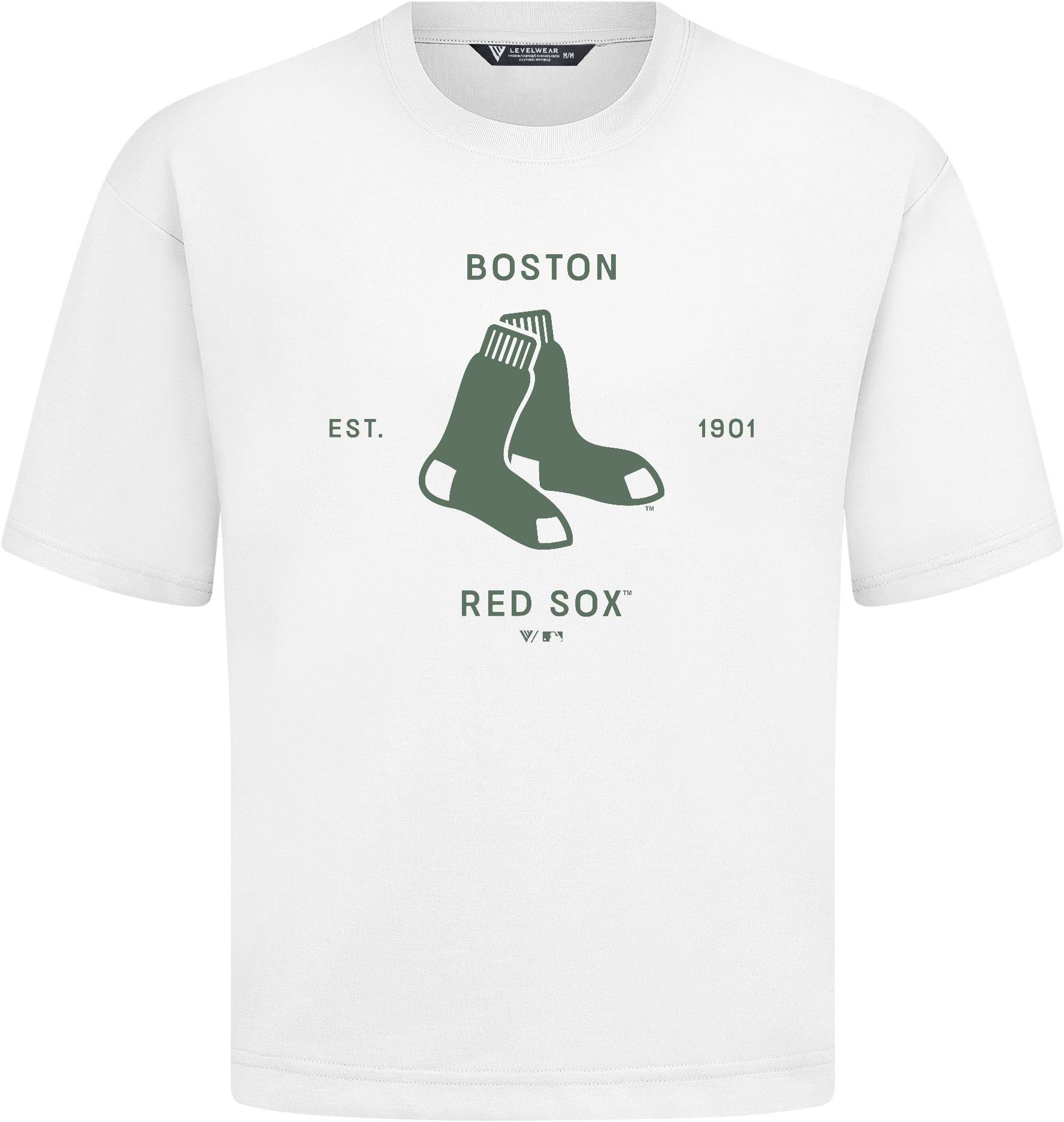 Levelwear Men's Boston Red Sox Luxe Logo T-Shirt