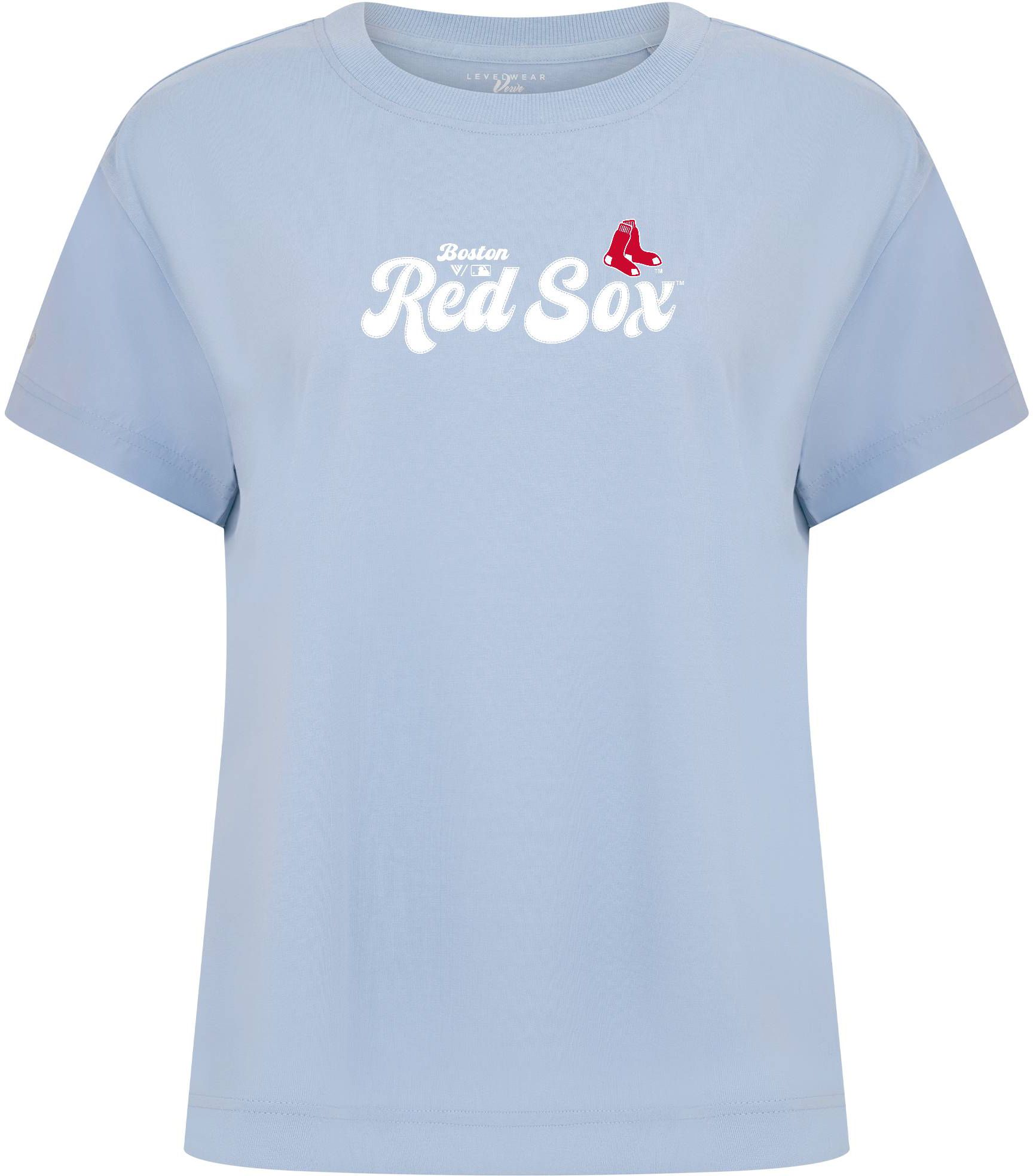 Levelwear Women's Boston Red Sox Script T-Shirt