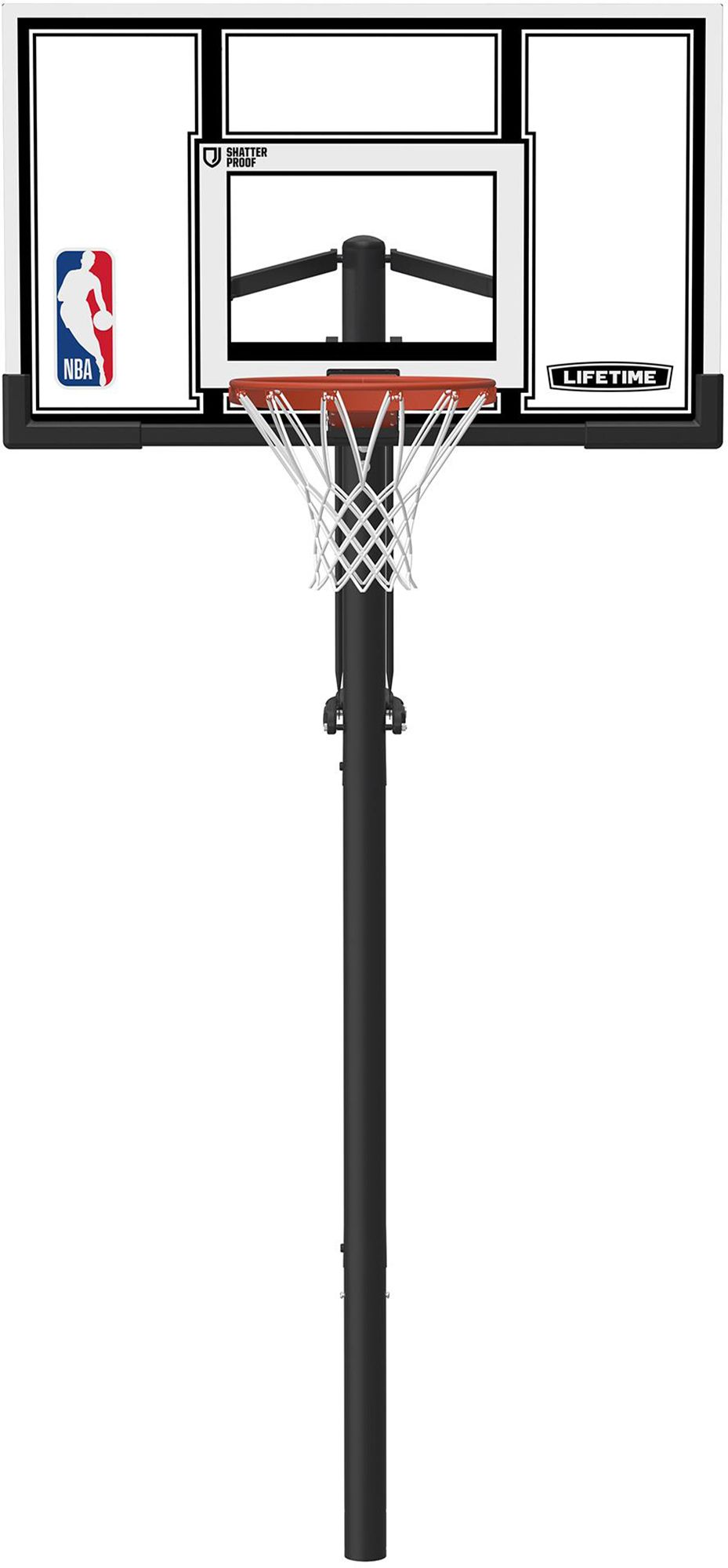 Lifetime 54" Pickup Shatterproof In-Ground Basketball Hoop - NBA Edition