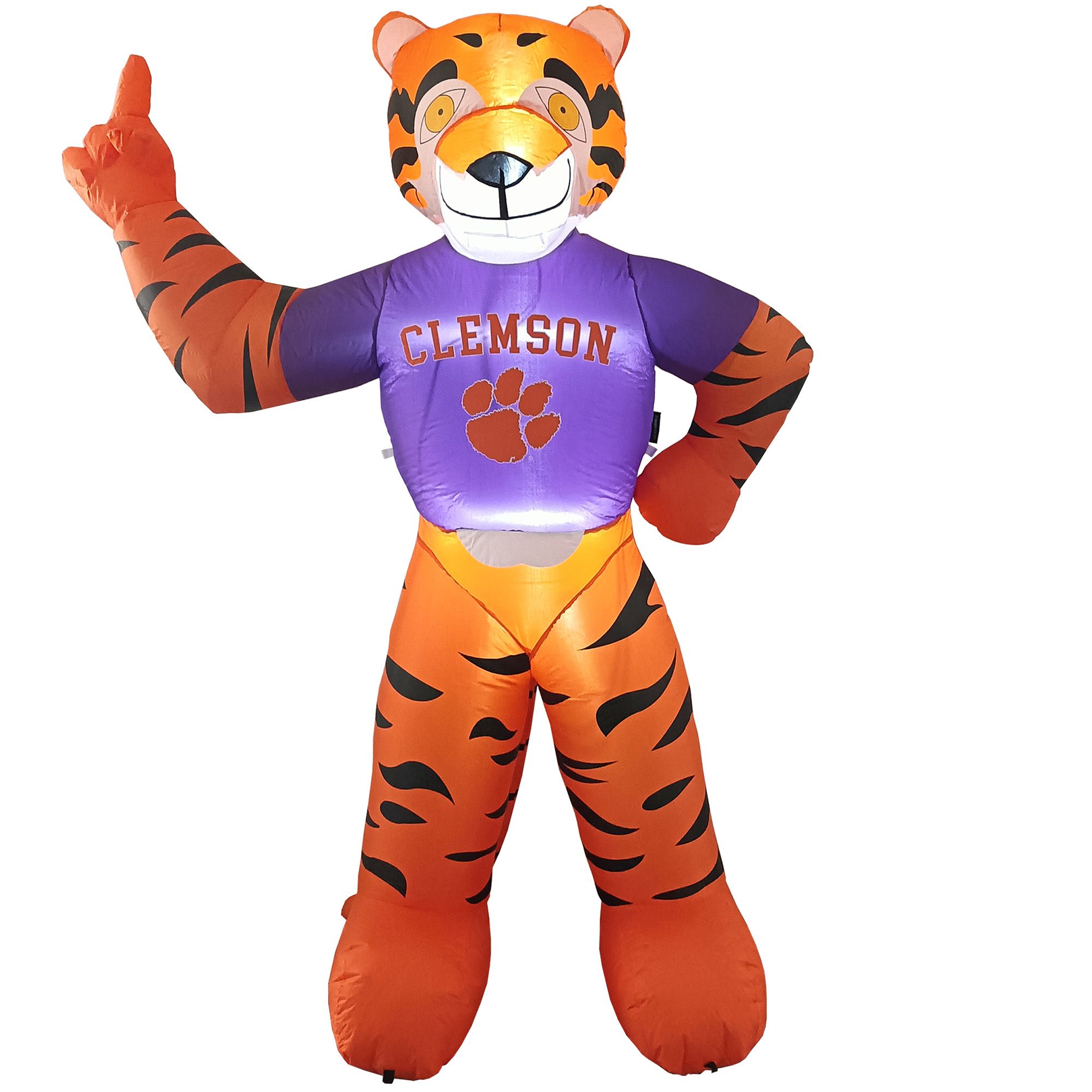 Logo Clemson The Tiger Mascot 7' Inflatable Figure