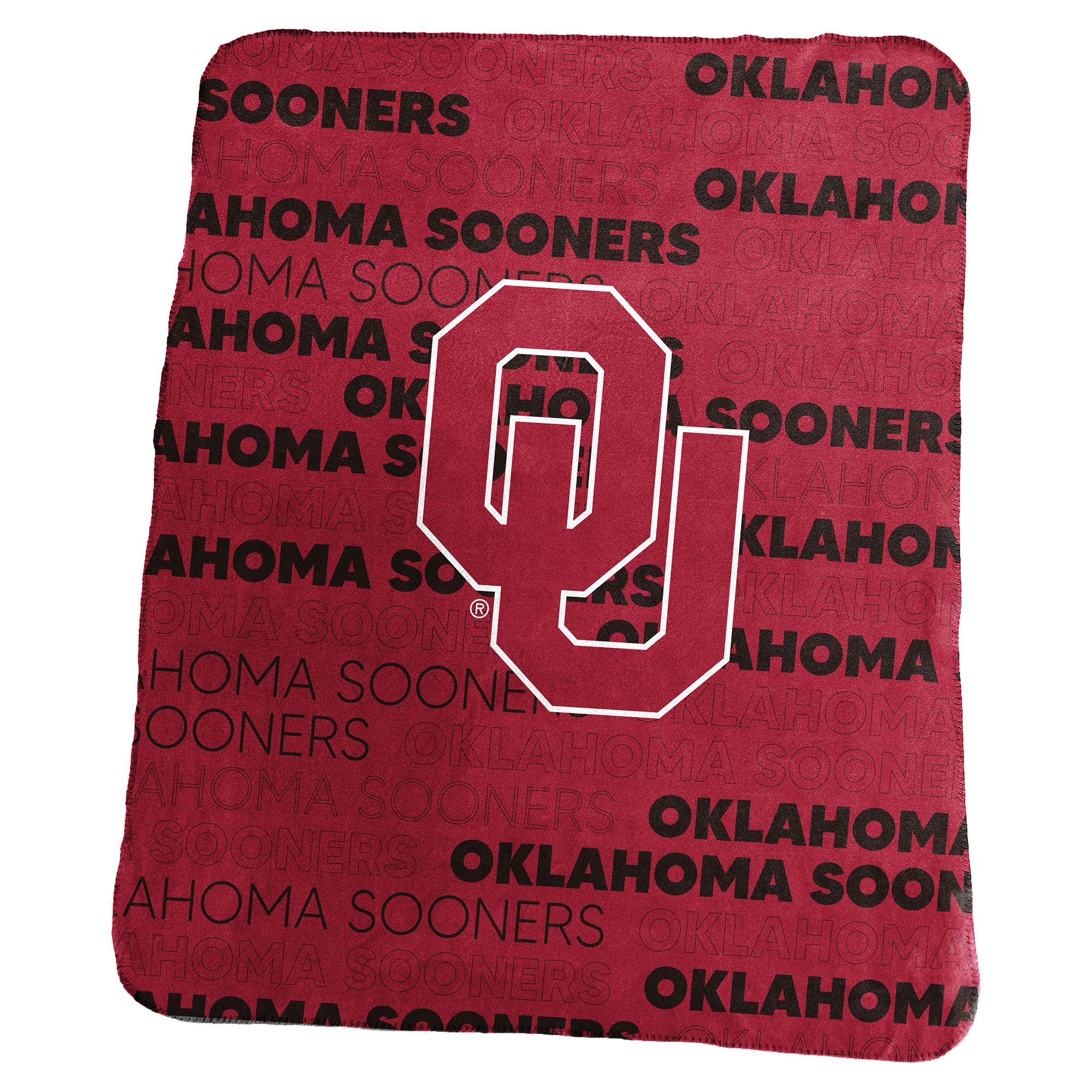 Logo Oklahoma Sooners Fleece Blanket