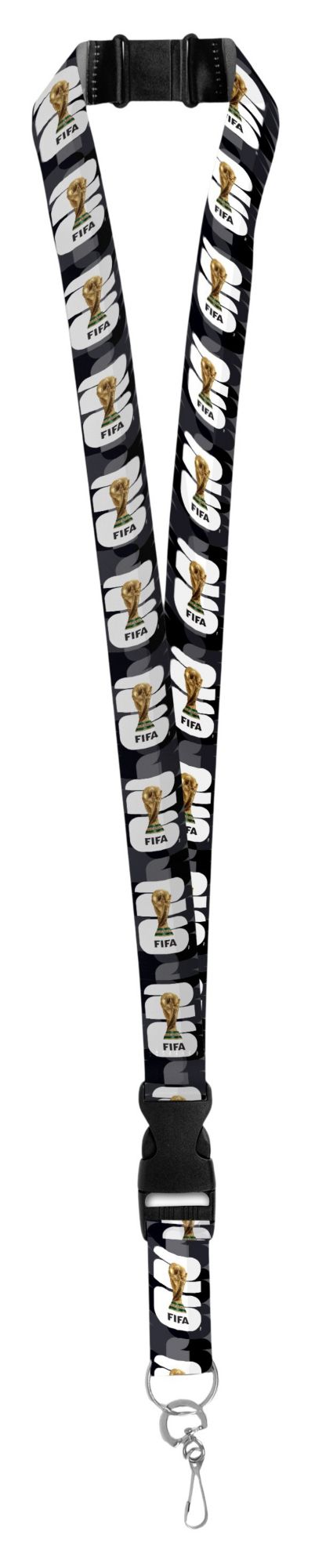 Logo 2026 World Cup Black Lanyard