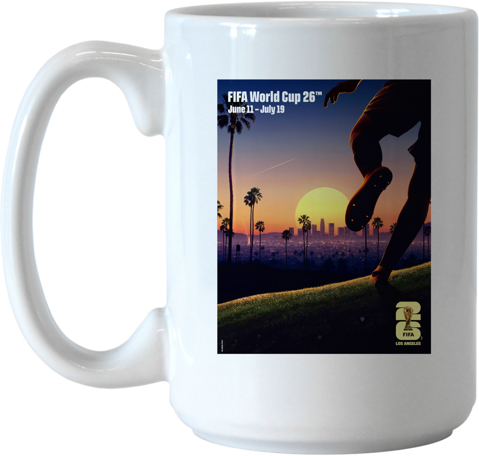 Logo 2026 World Cup Host City Los Angeles 15 oz. Poster Mug