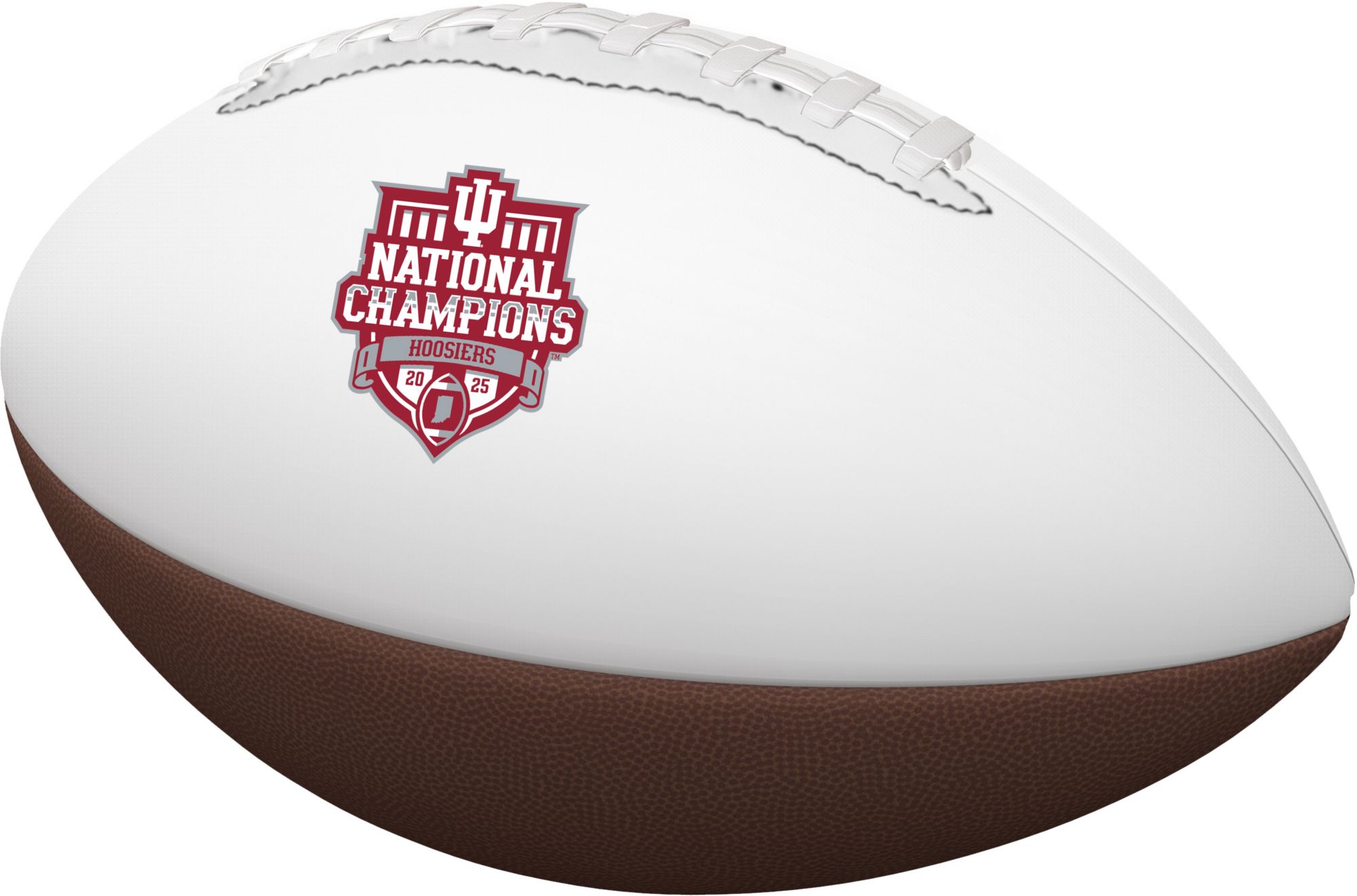 Logo Brands Indiana Hoosiers 2025-26 CFP National Champions Autograph Football
