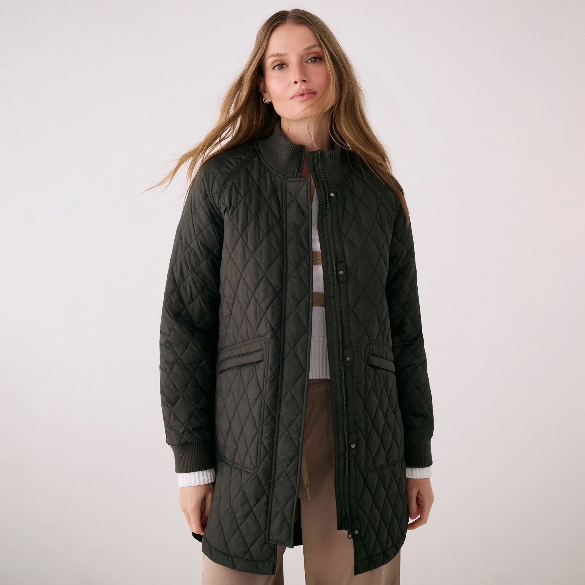 Lole Women's Sophie 3/4 Bomber Jacket