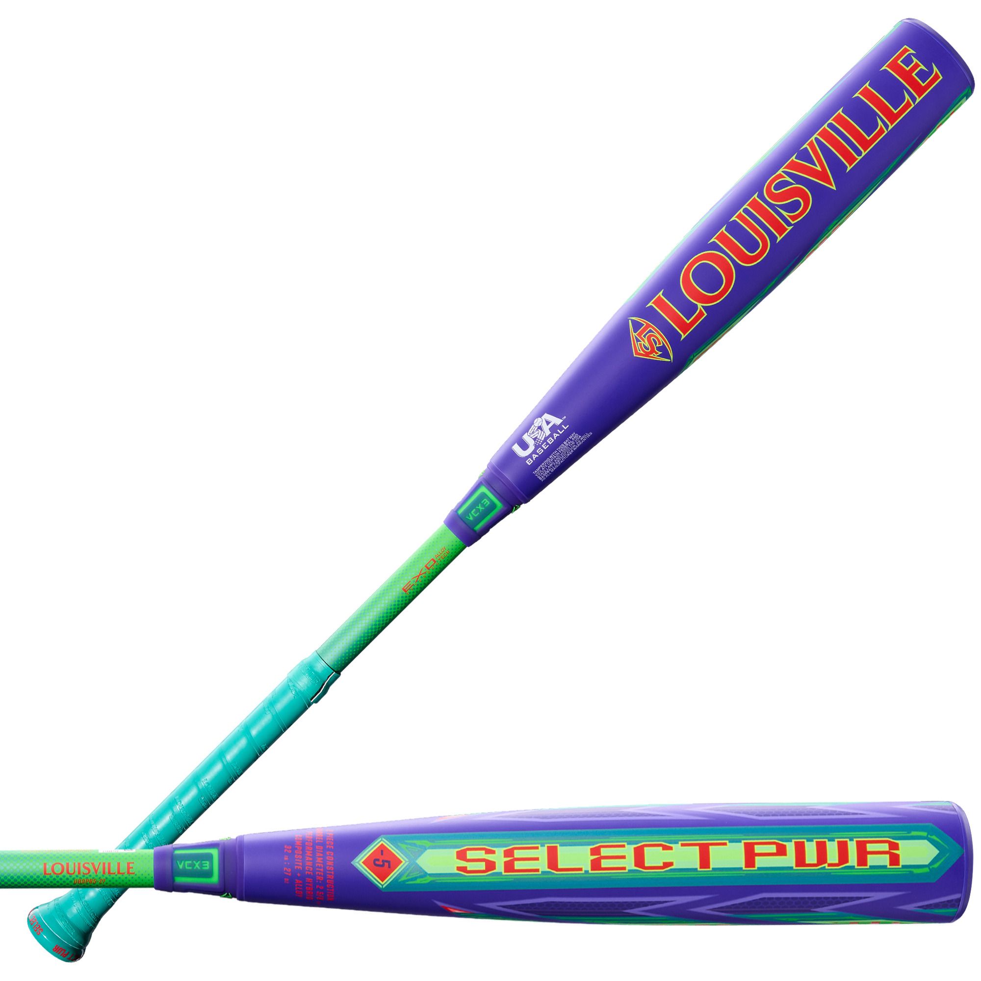 Louisville Slugger Select PWR USA Youth Bat 2027 (-5)