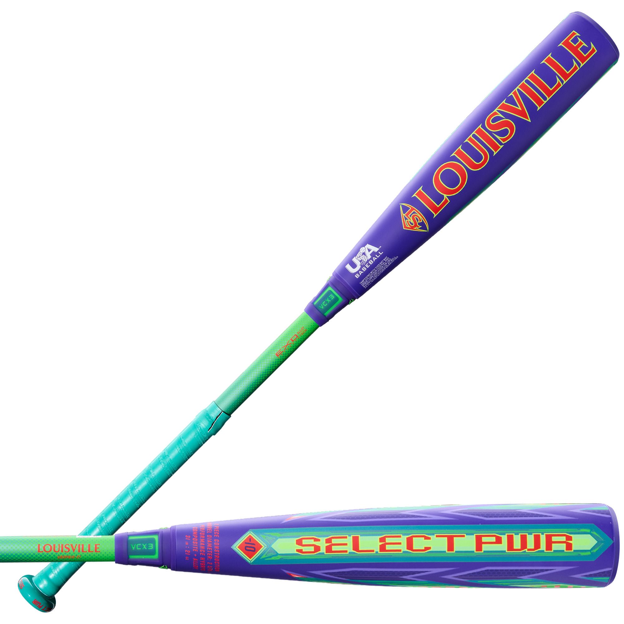 Louisville Slugger Select PWR USA Youth Bat 2027 (-10)