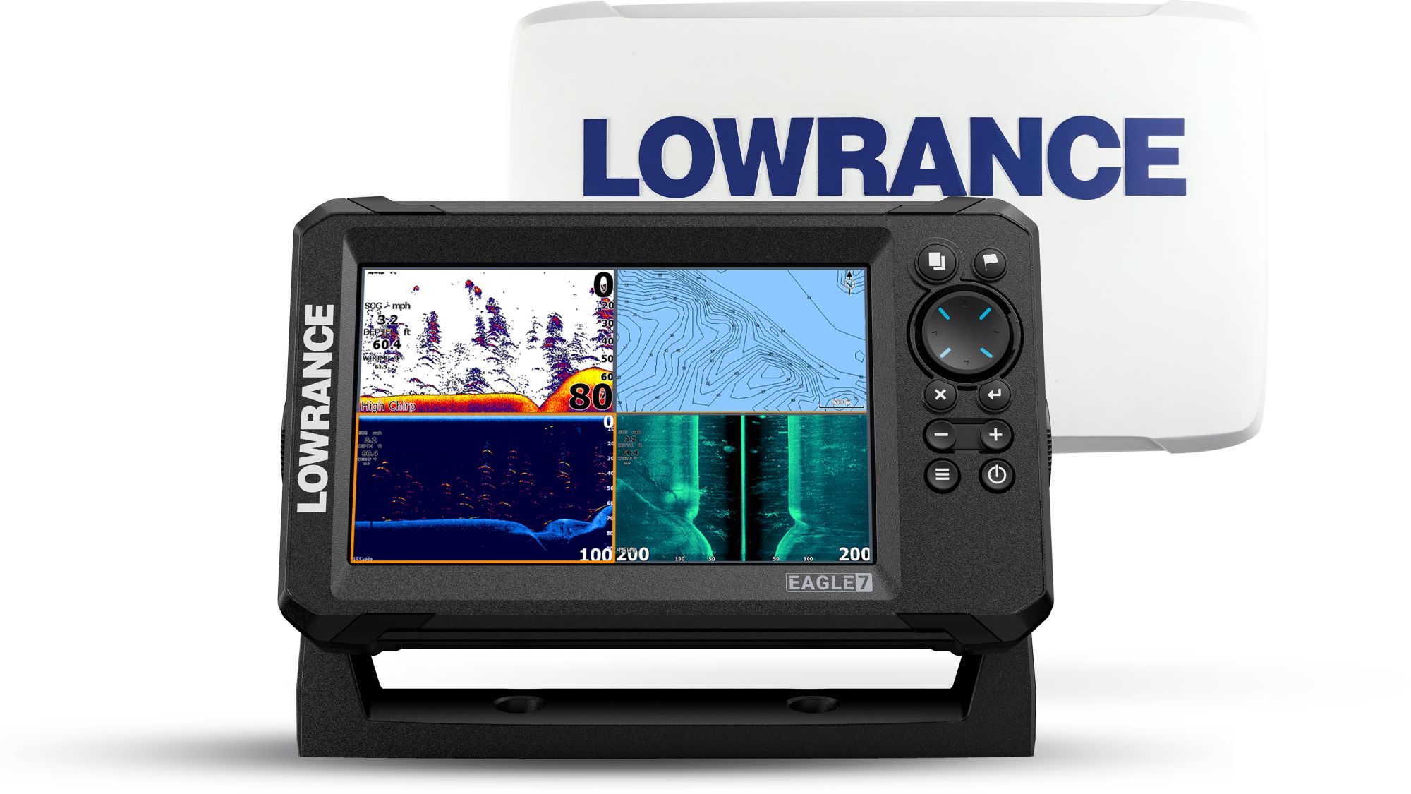 Lowrance Eagle Eye 7" Fish Finder and Suncover