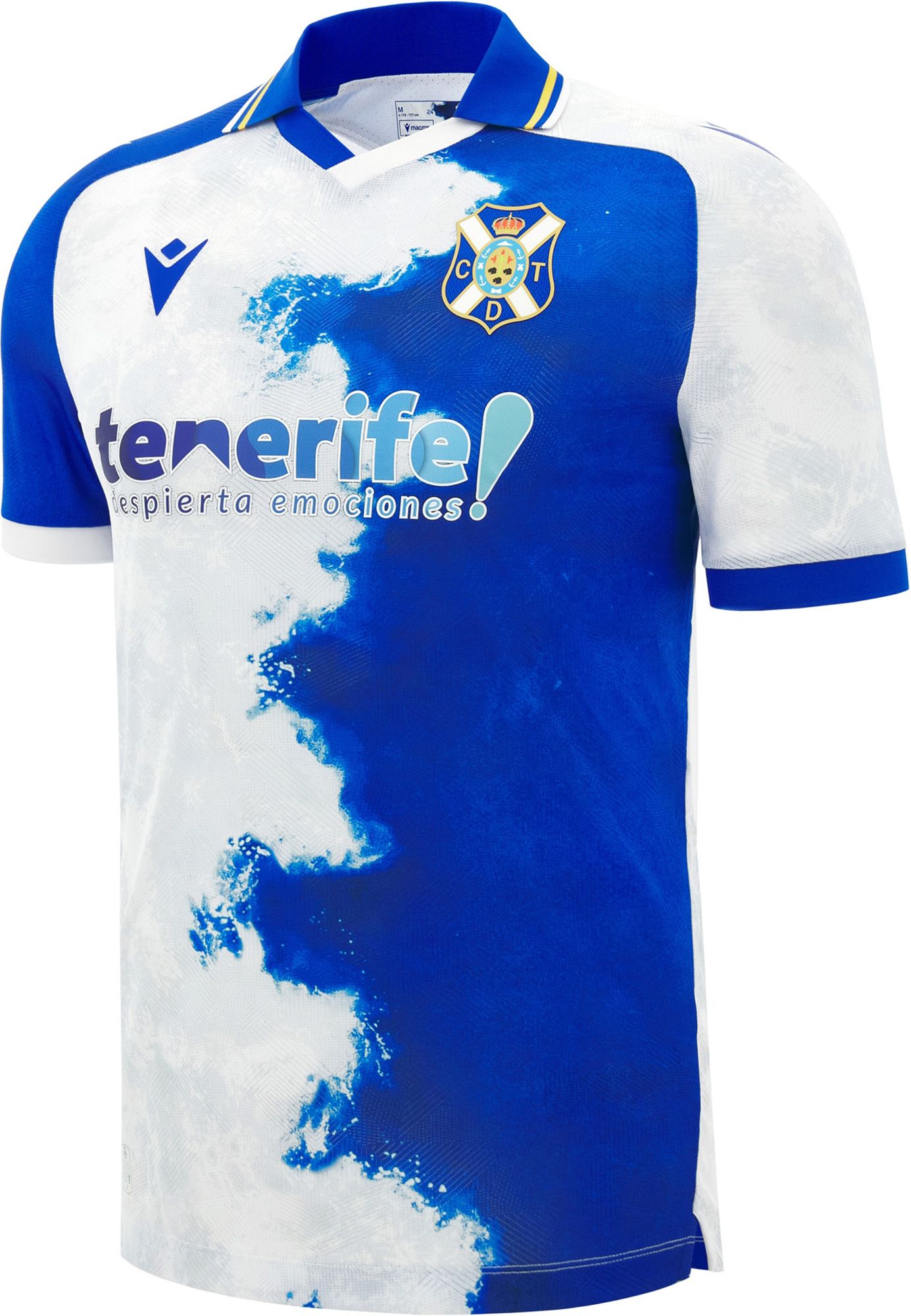 Macron Adult Tenerife 2026 White Authentic Home Jersey