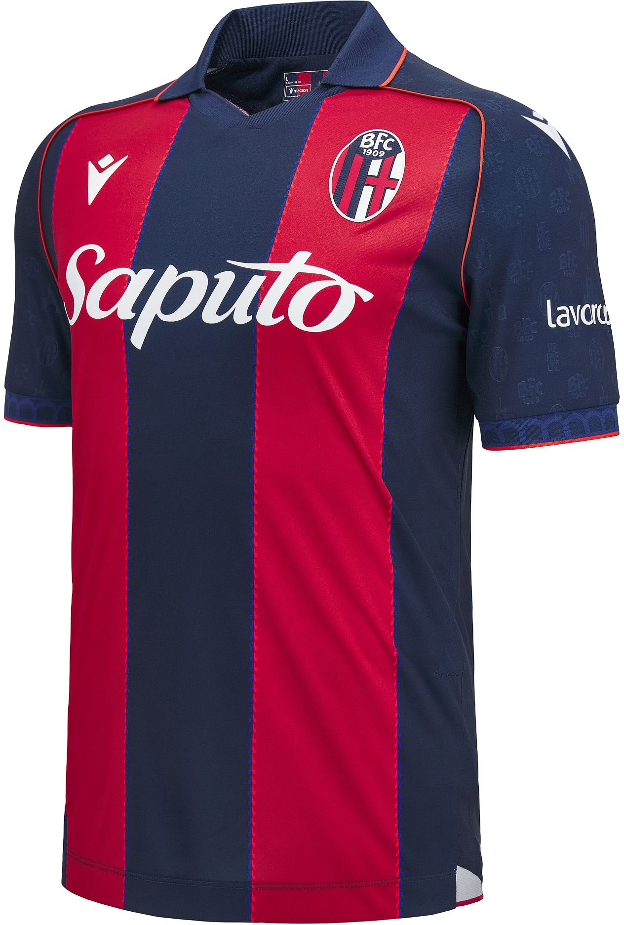 Macron Adult Bologna FC 2026 Home Authentic Jersey