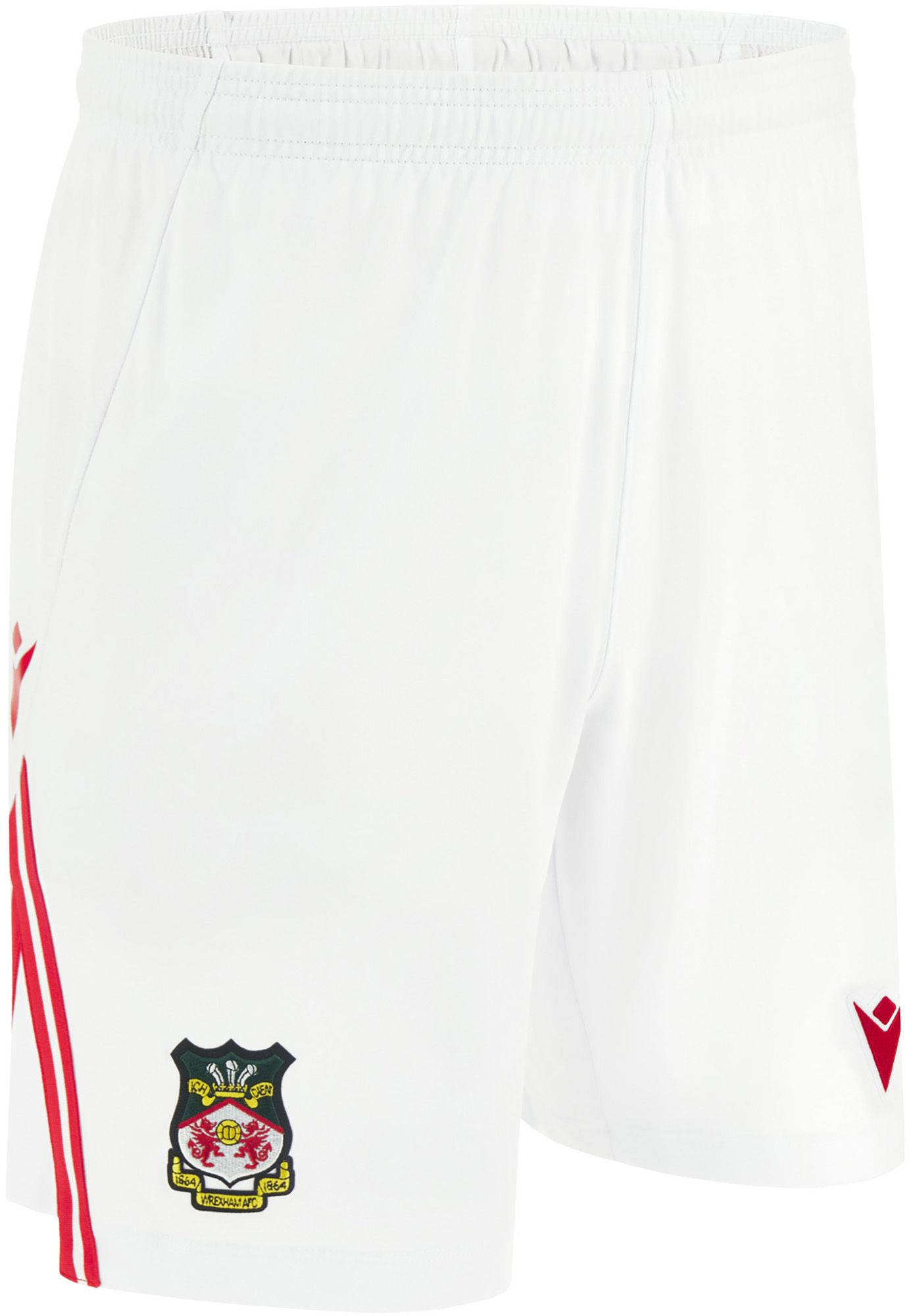 Macron Youth Wrexham 2026 Red Home Shorts