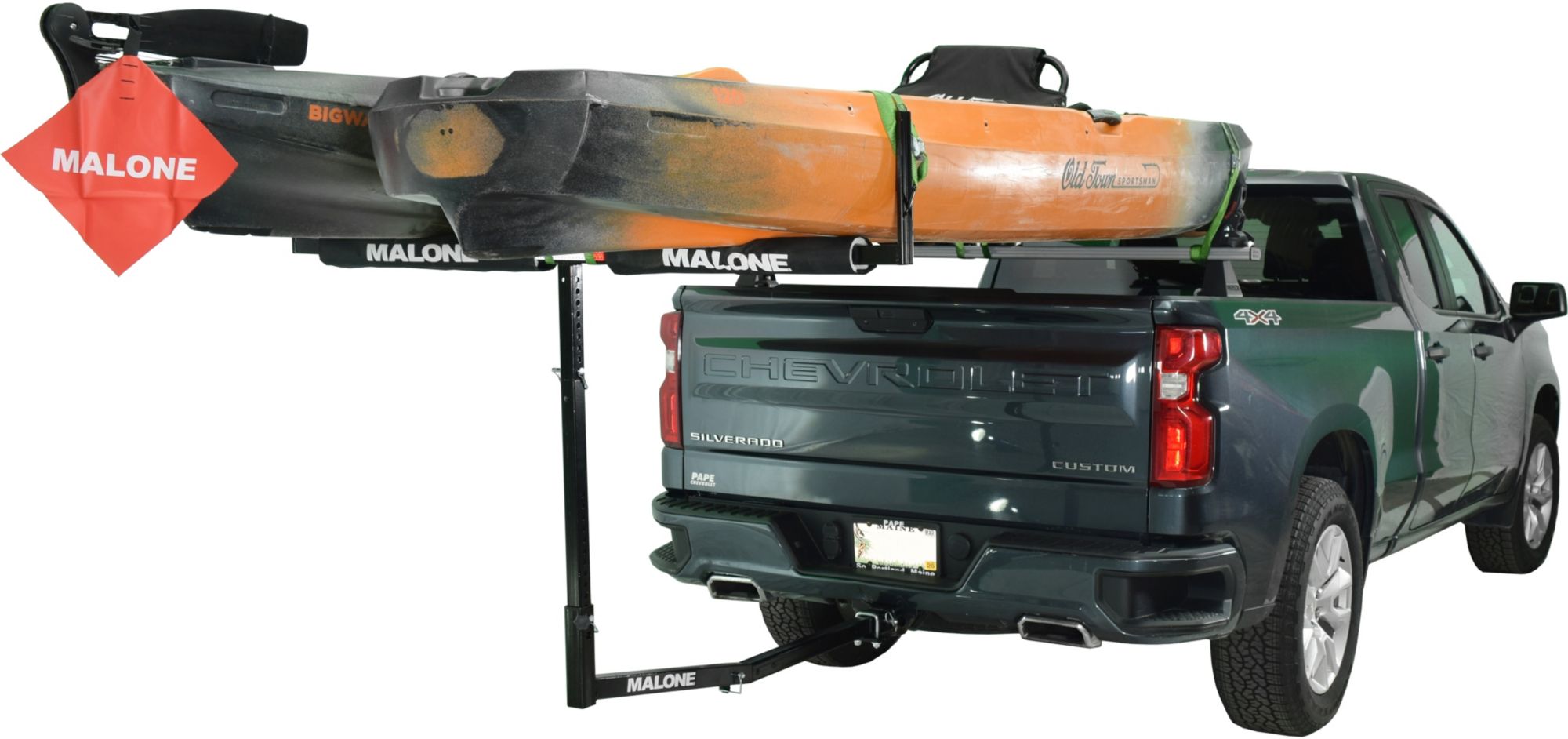 Malone AXISDLX/CrossBed Bundle with Saddles and Tonneau Adapters