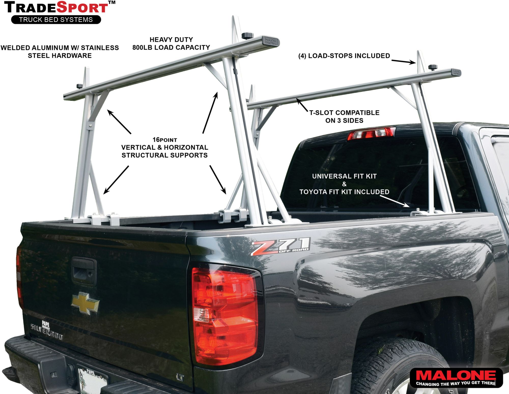 Malone TradeSport FoldAway J-Bundle