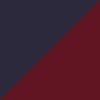 Cabernet/Navy Stripe