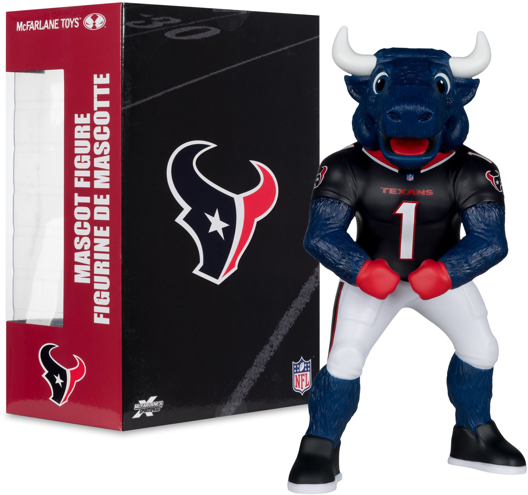 McFarlane SportsPicks Houston Texans Toro Mascot Figure