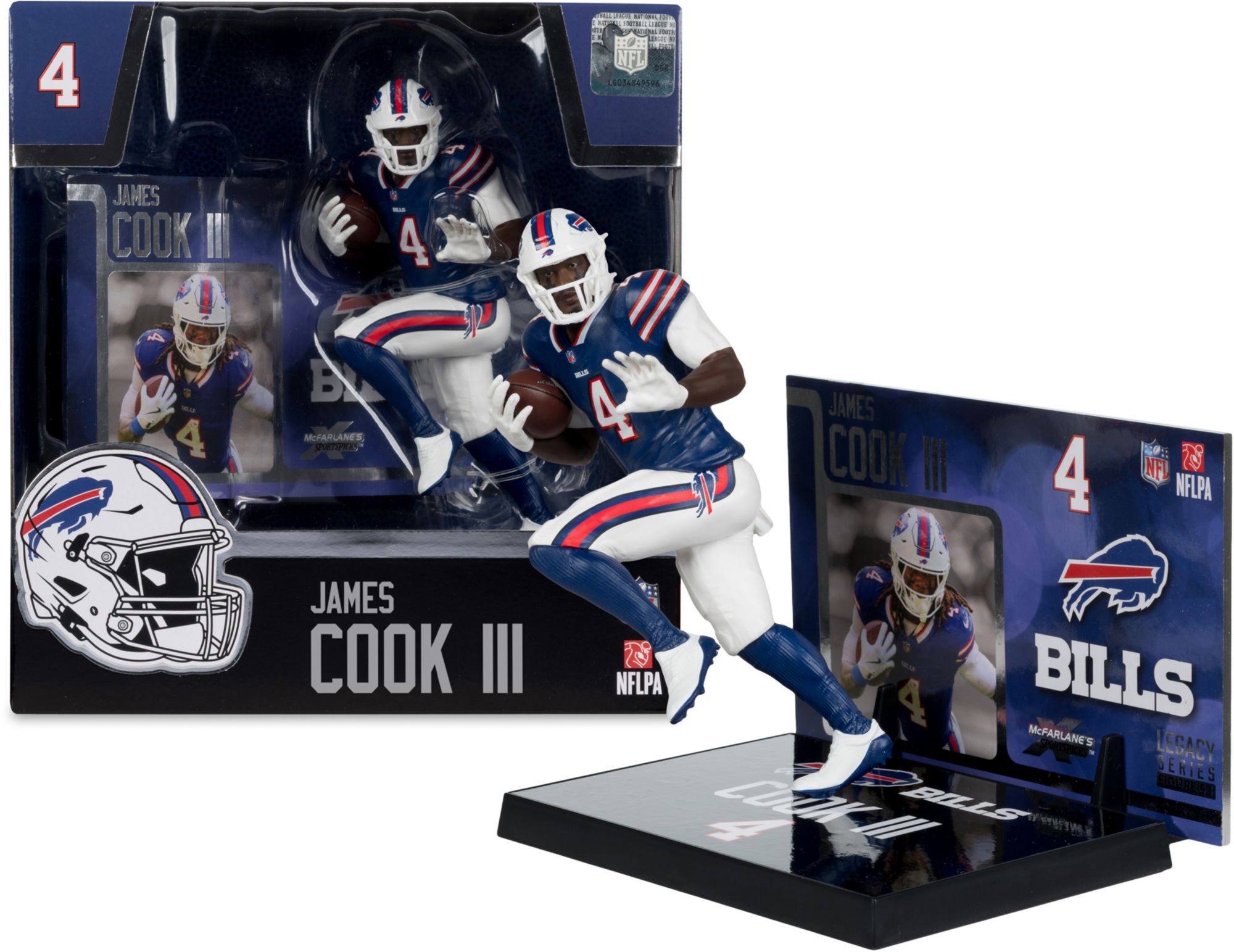 McFarlane SportsPicks Buffalo Bills James Cook Posed Figure