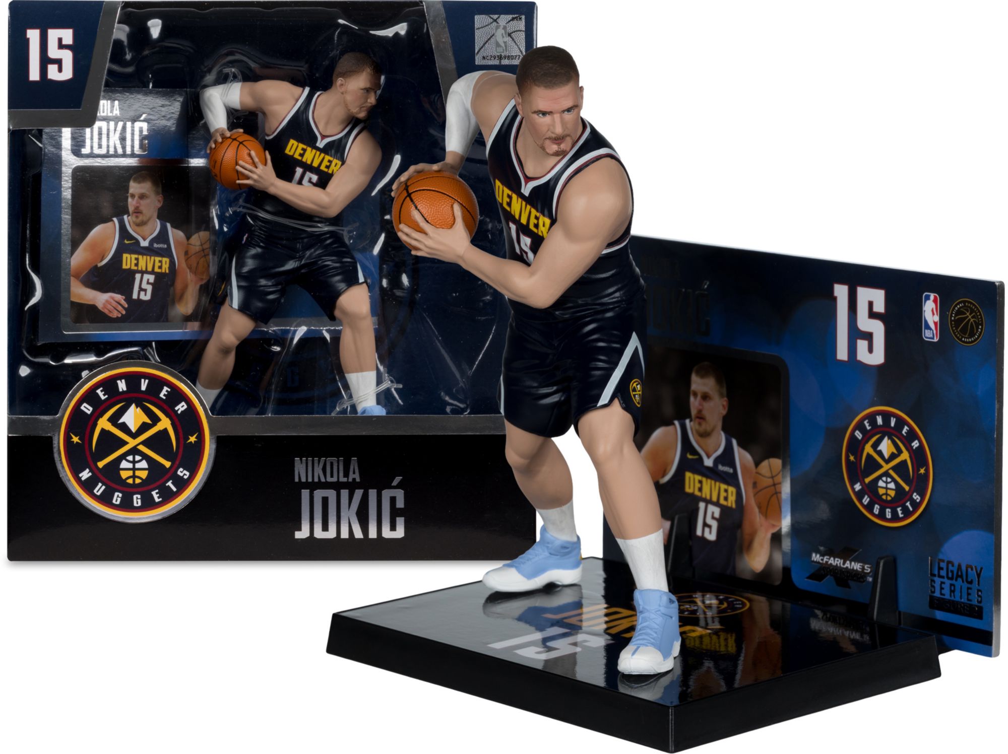 McFarlane SportsPicks Denver Nuggets Nikola Jokic Posed Figure