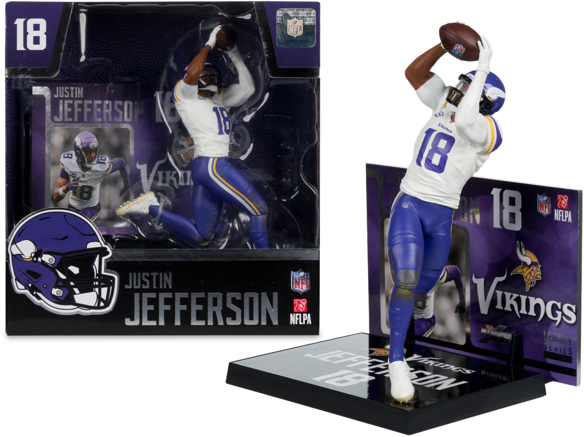 McFarlane SportsPicks Minnesota Vikings Justin Jefferson Figure