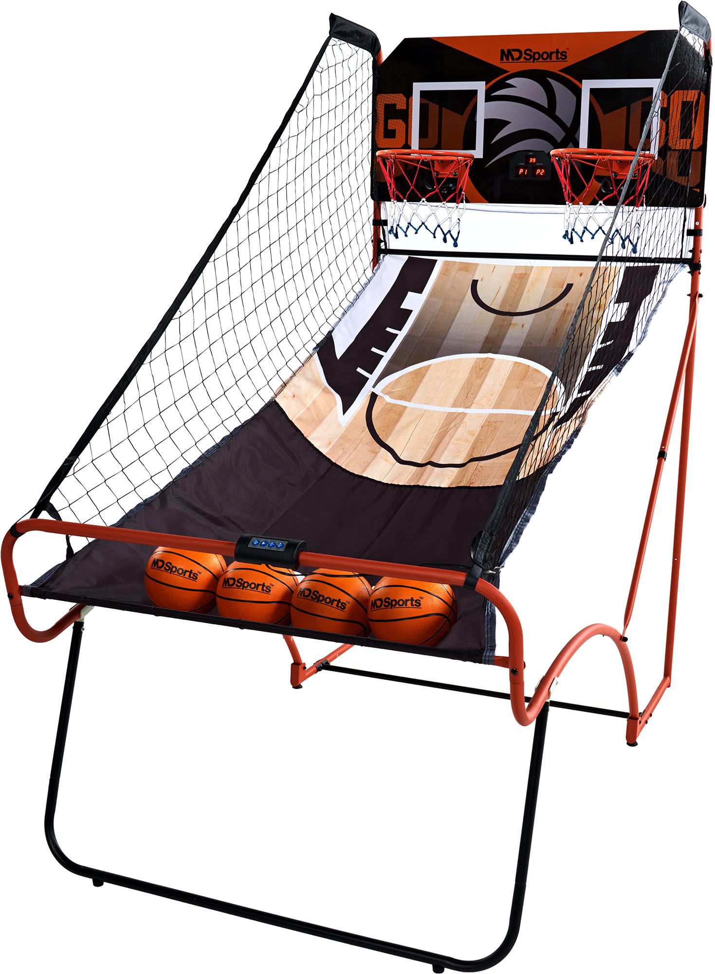 MD Sports EZ-Fold 2-Player Arcade Basketball Game