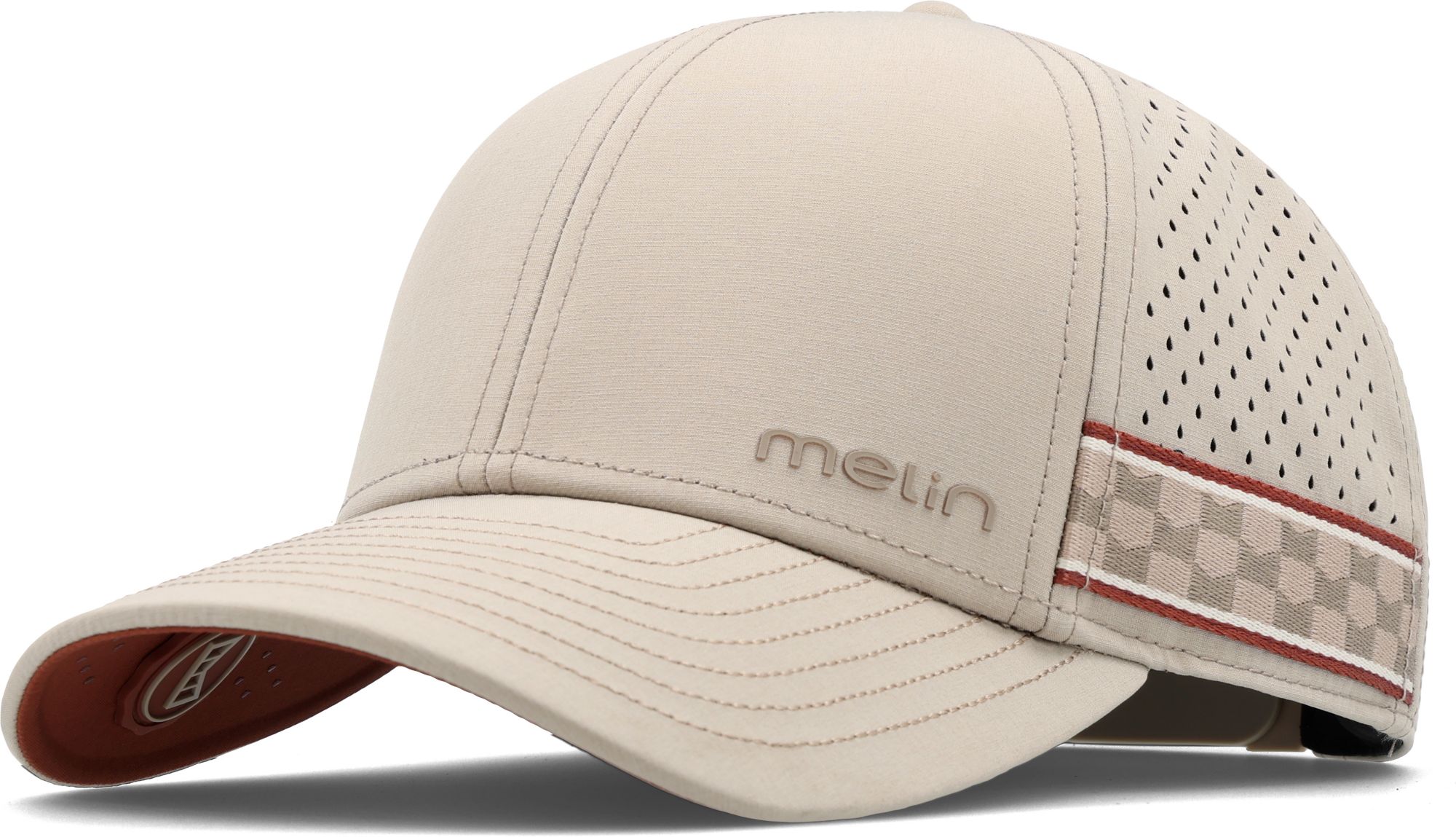 melin Cobblestone Compass Links Hydro Performance Snapback Hat