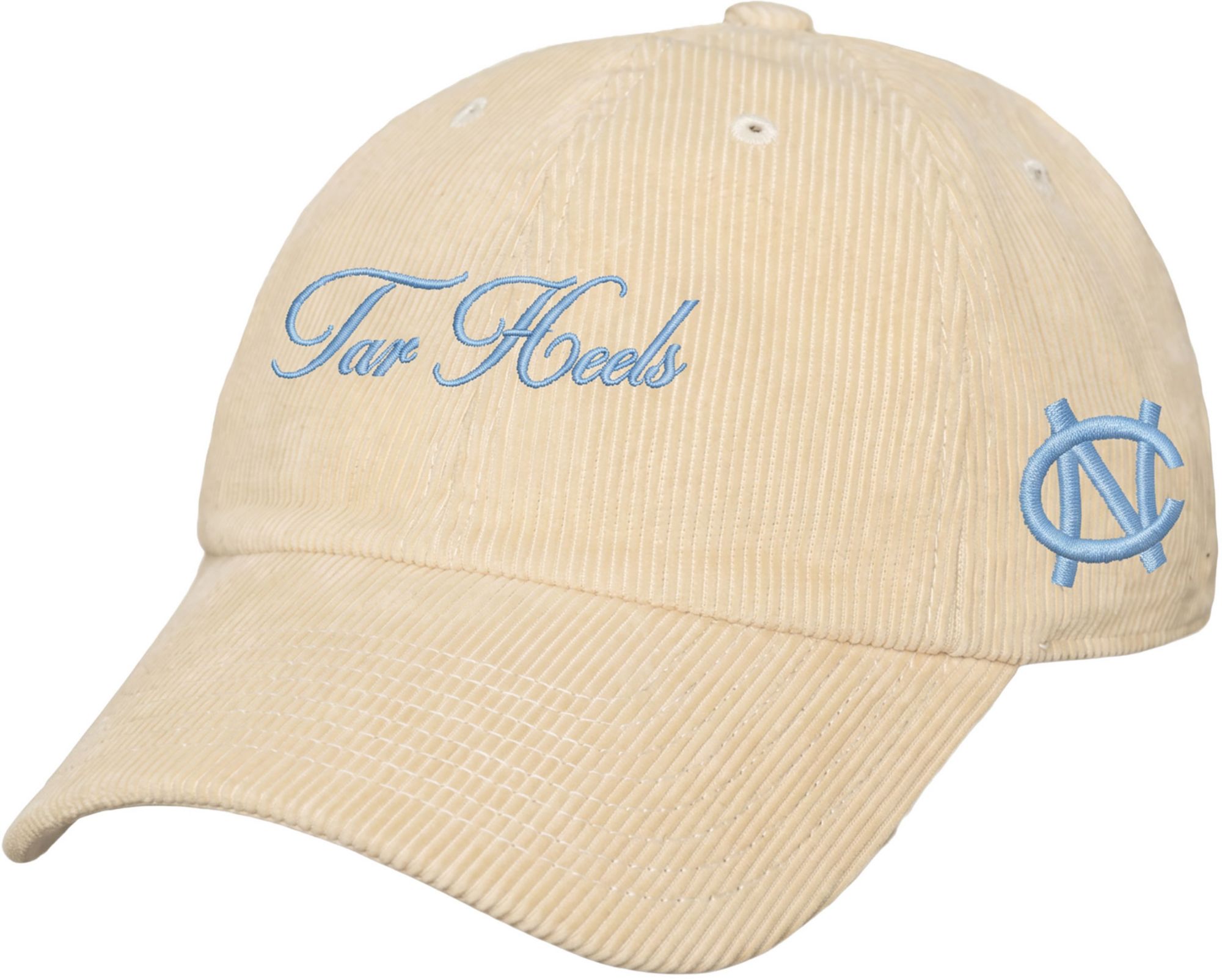 Mitchell &amp; Ness North Carolina Tar Heels Corduroy Script Adjustable Hat