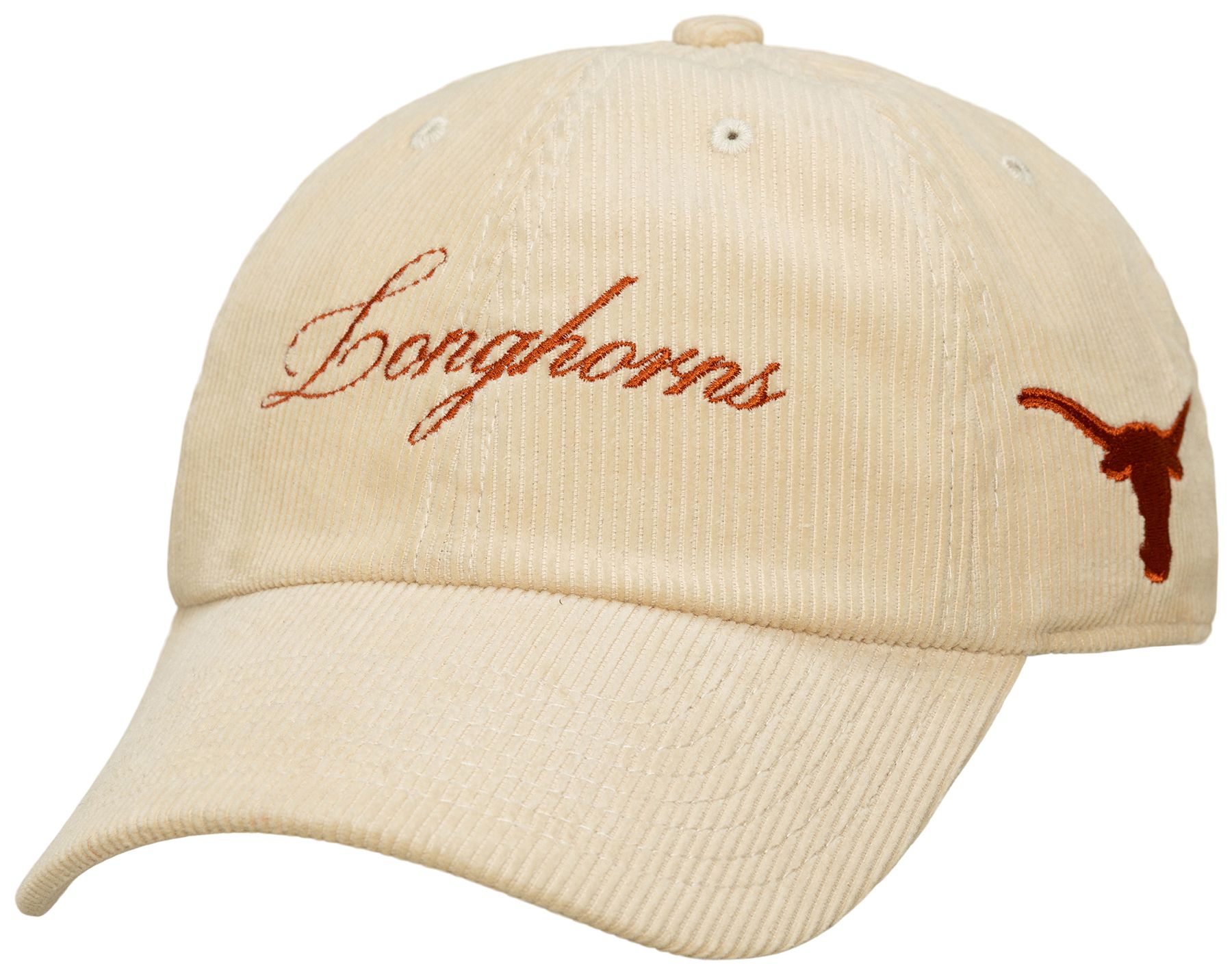 Mitchell &amp; Ness Adult Texas Longhorns Cord Script Adjustable Hat