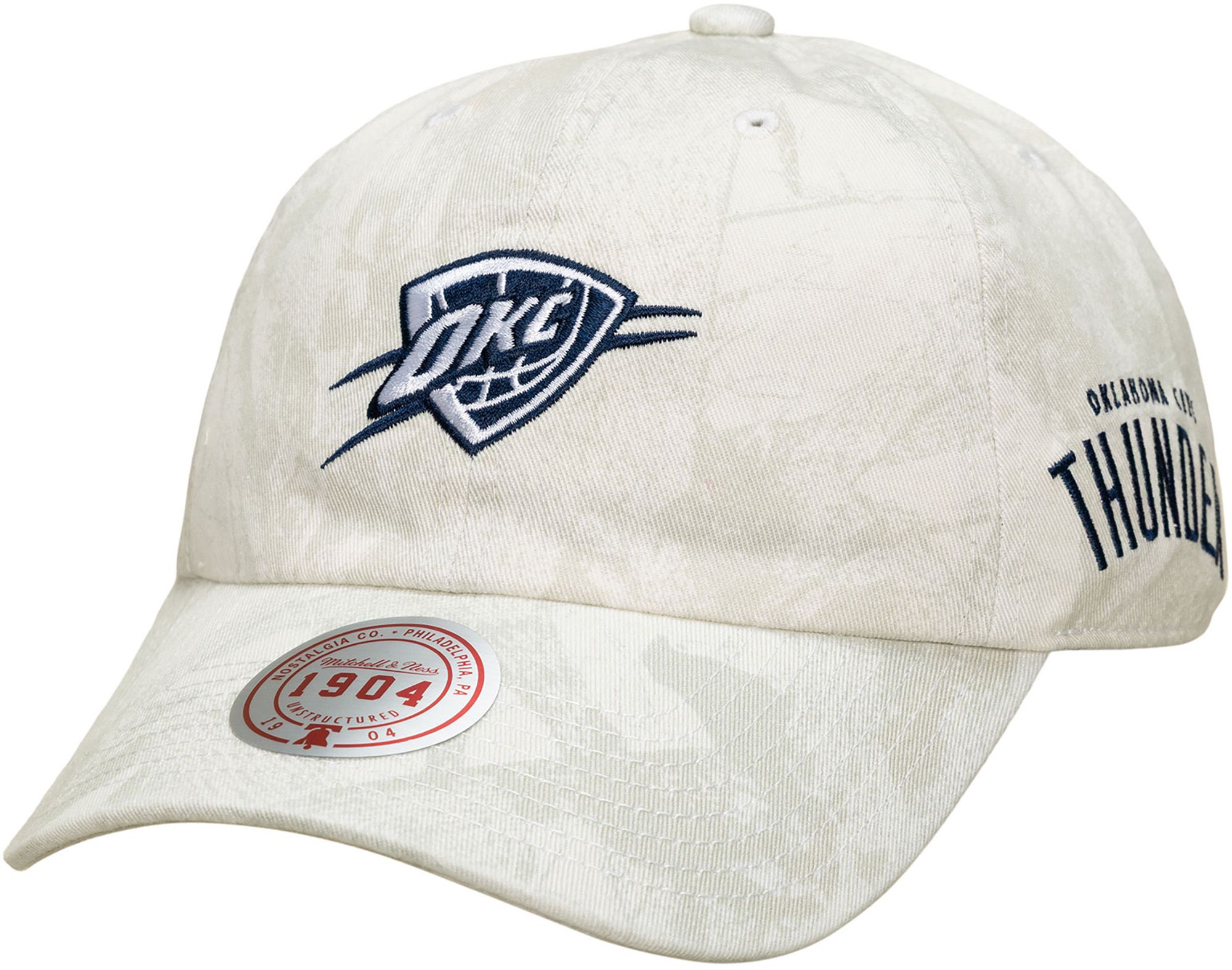 Mitchell & Ness Adult Oklahoma City Thunder Strapback Adjustable Hat, Women's