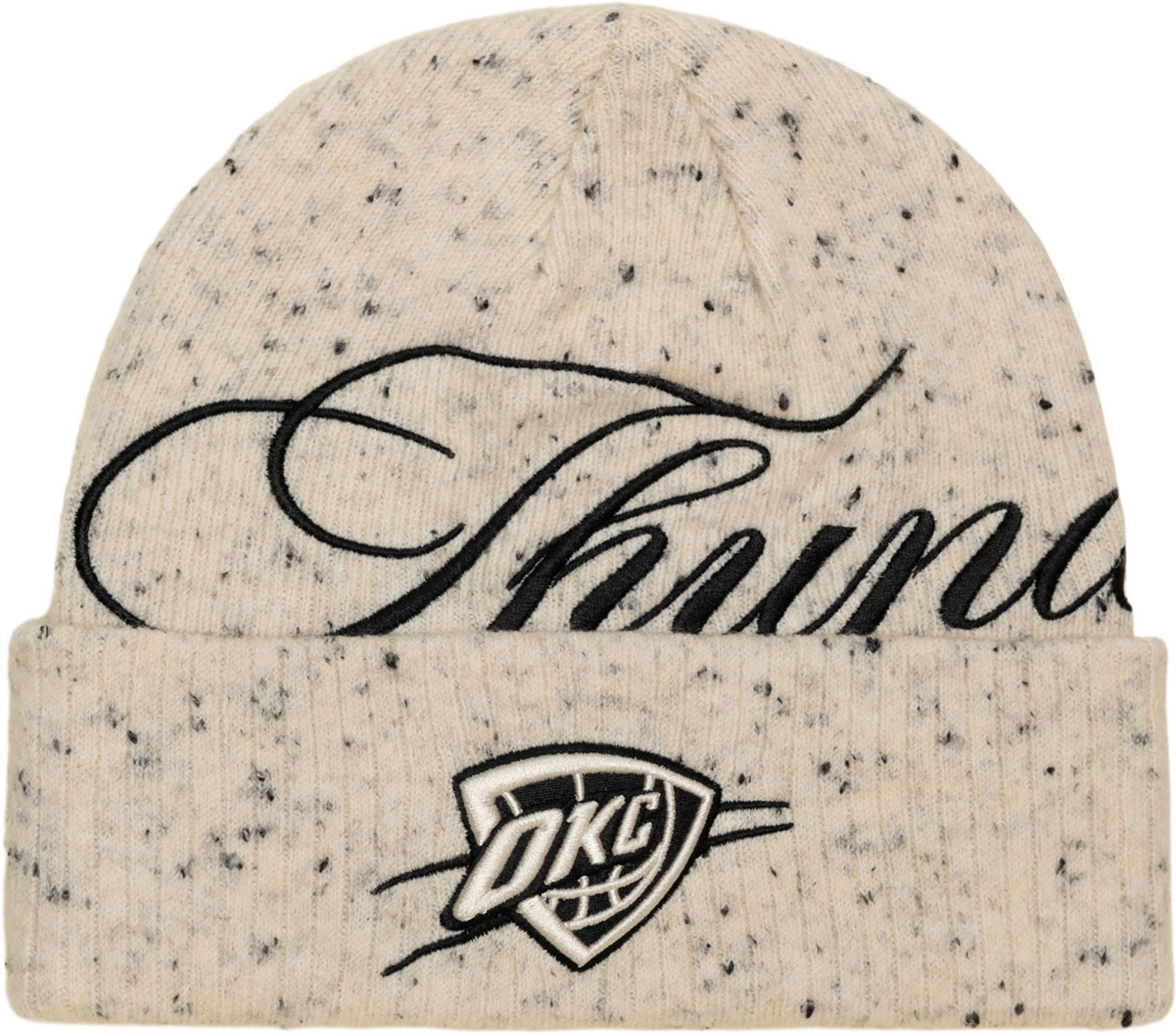 Mitchell &amp; Ness Adult Oklahoma City Thunder Knit Beanie