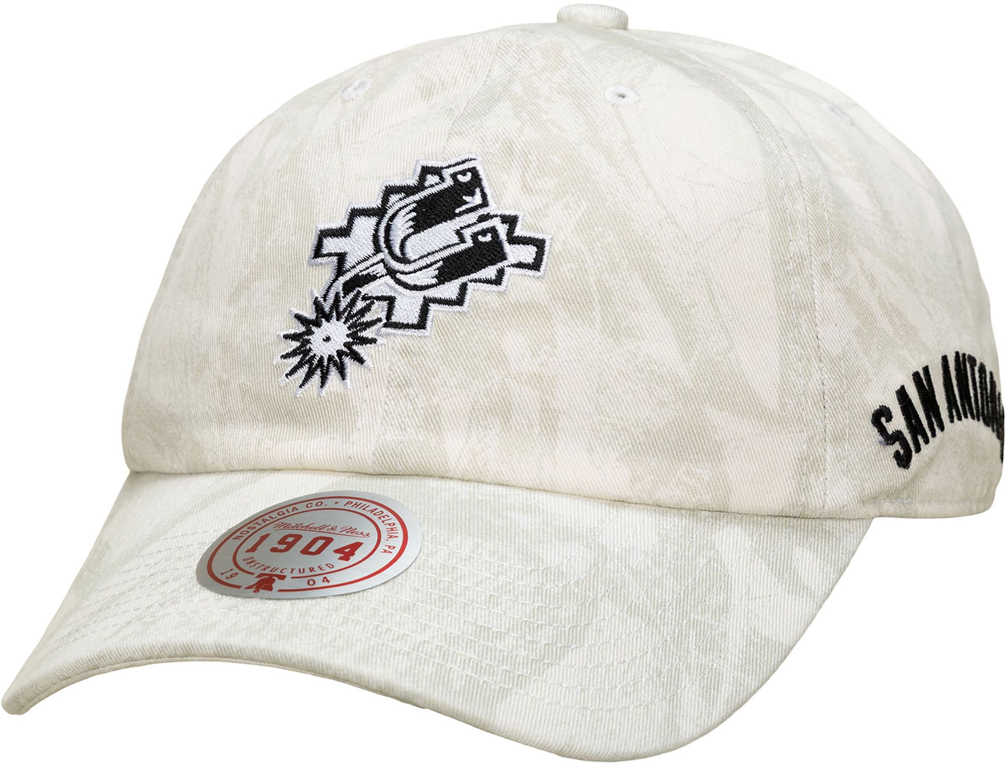 Mitchell &amp; Ness Adult San Antonio Spurs Hardwood Classic Strapback Adjustable Hat