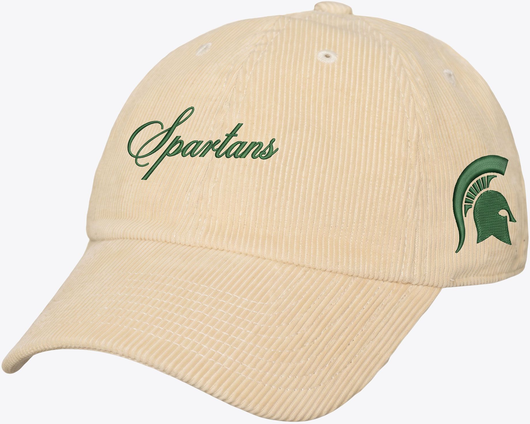 Mitchell &amp; Ness Adult Michigan State Spartans Cord Script Adjustable Hat