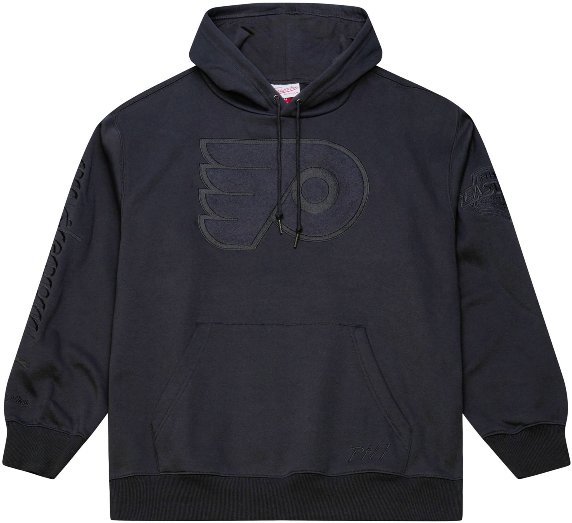 Mitchell & Ness Men's Philadelphia Flyers Black Phantom Hoodie