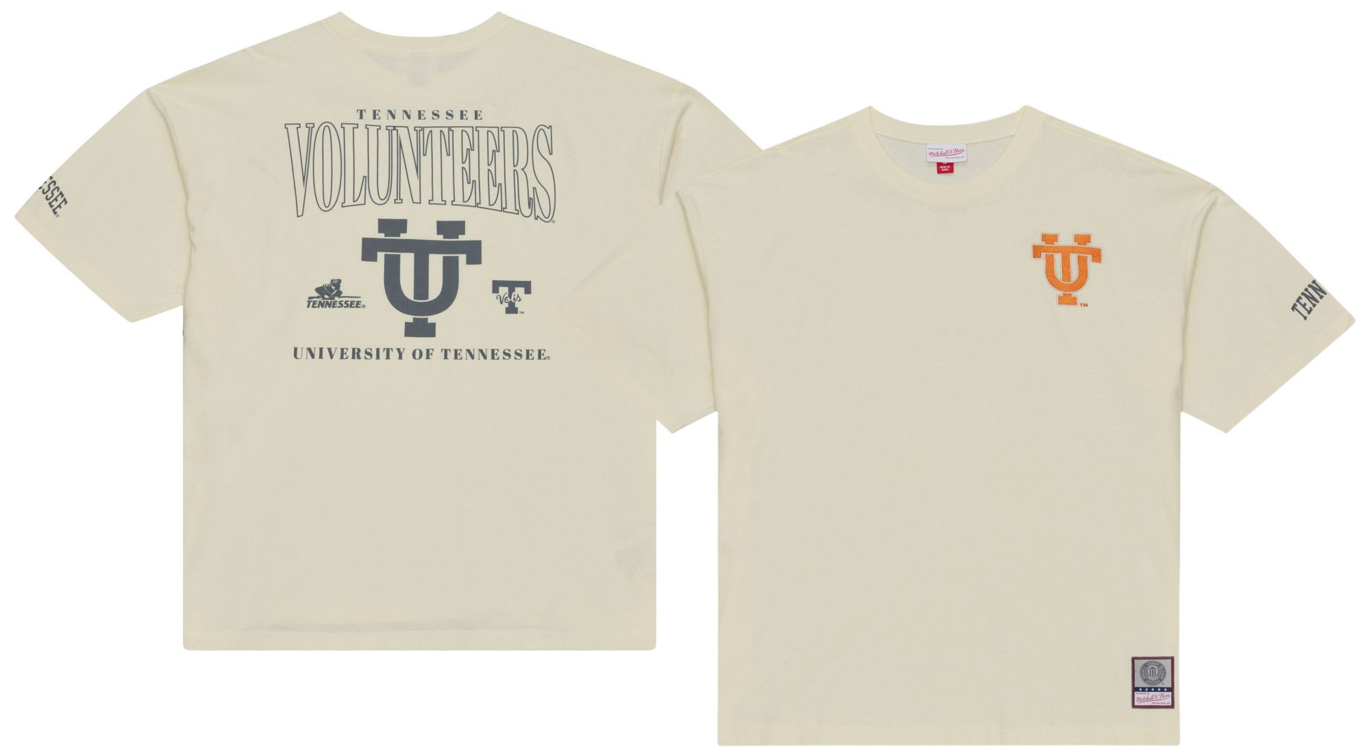 Mitchell &amp; Ness Men's Tennessee Volunteers Vintage White Heritage Hues T-Shirt