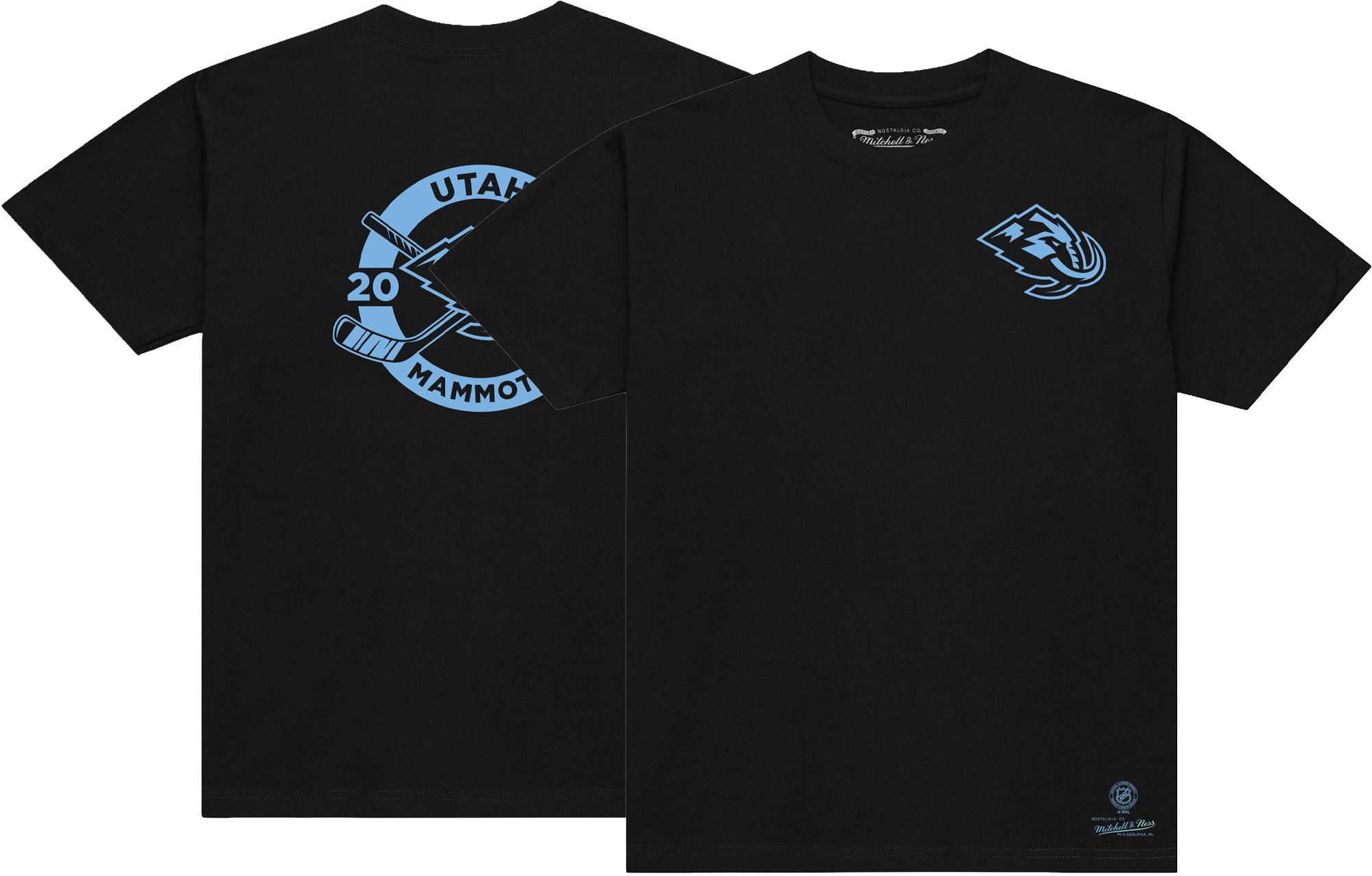 Mitchell & Ness Men's Utah Mammoth Blue Penalty Shirt