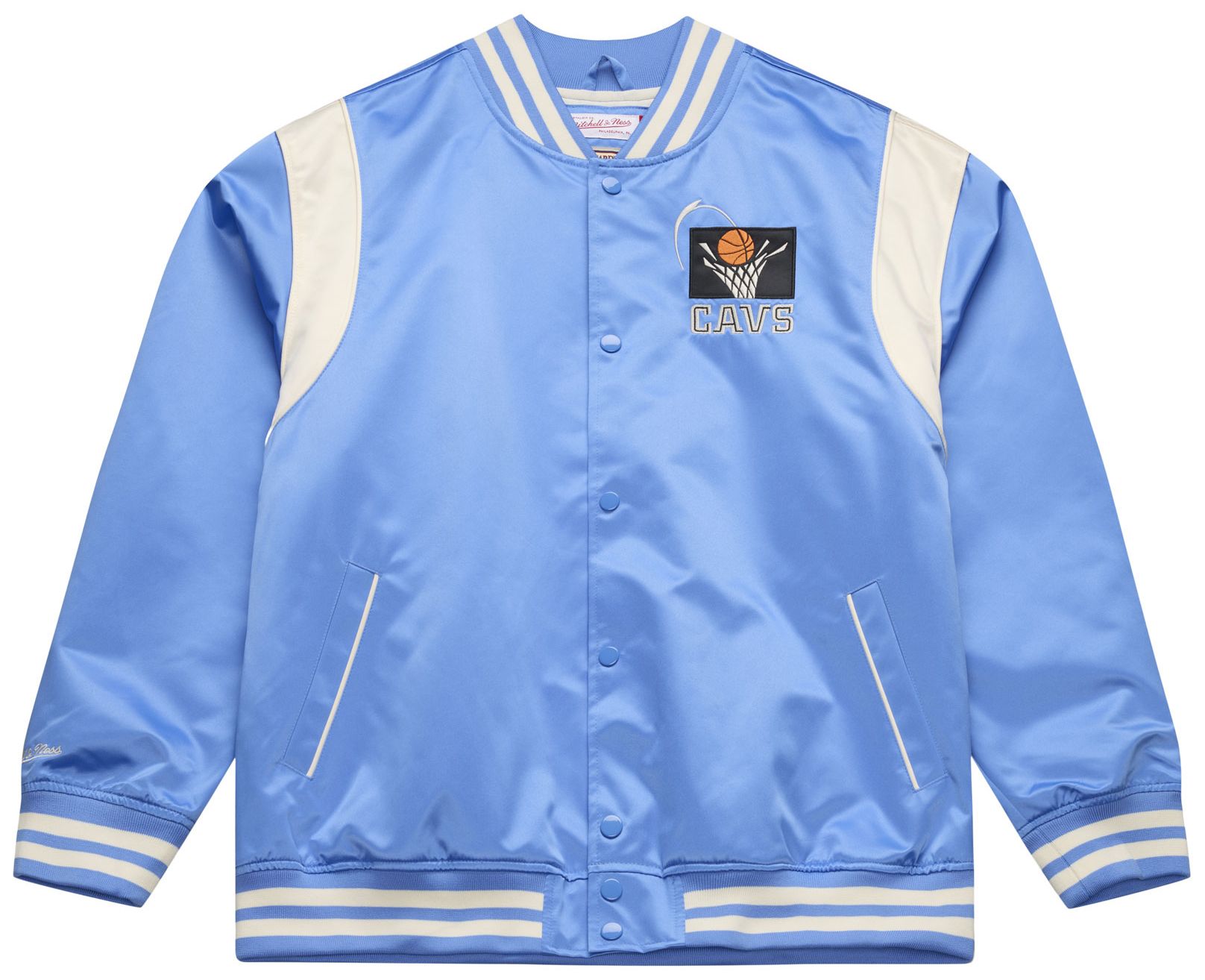 Mitchell &amp; Ness Men's Cleveland Cavaliers Retro Satin Jacket