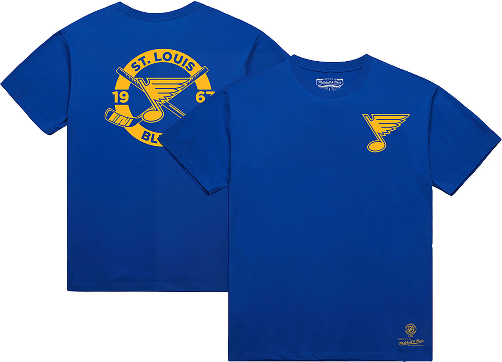 Mitchell & Ness Men's St Louis Blues Blue Shirt
