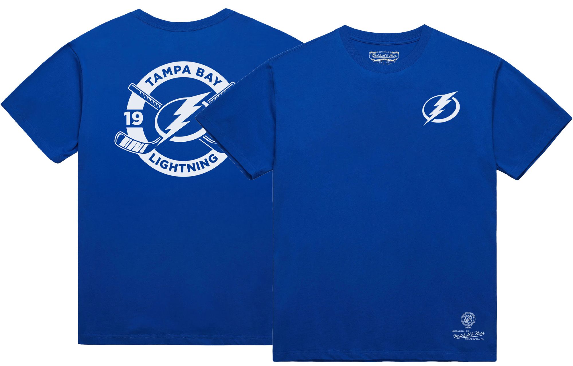 Mitchell &amp; Ness Men's Tampa Bay Lightning Black Penalty Box T-Shirt